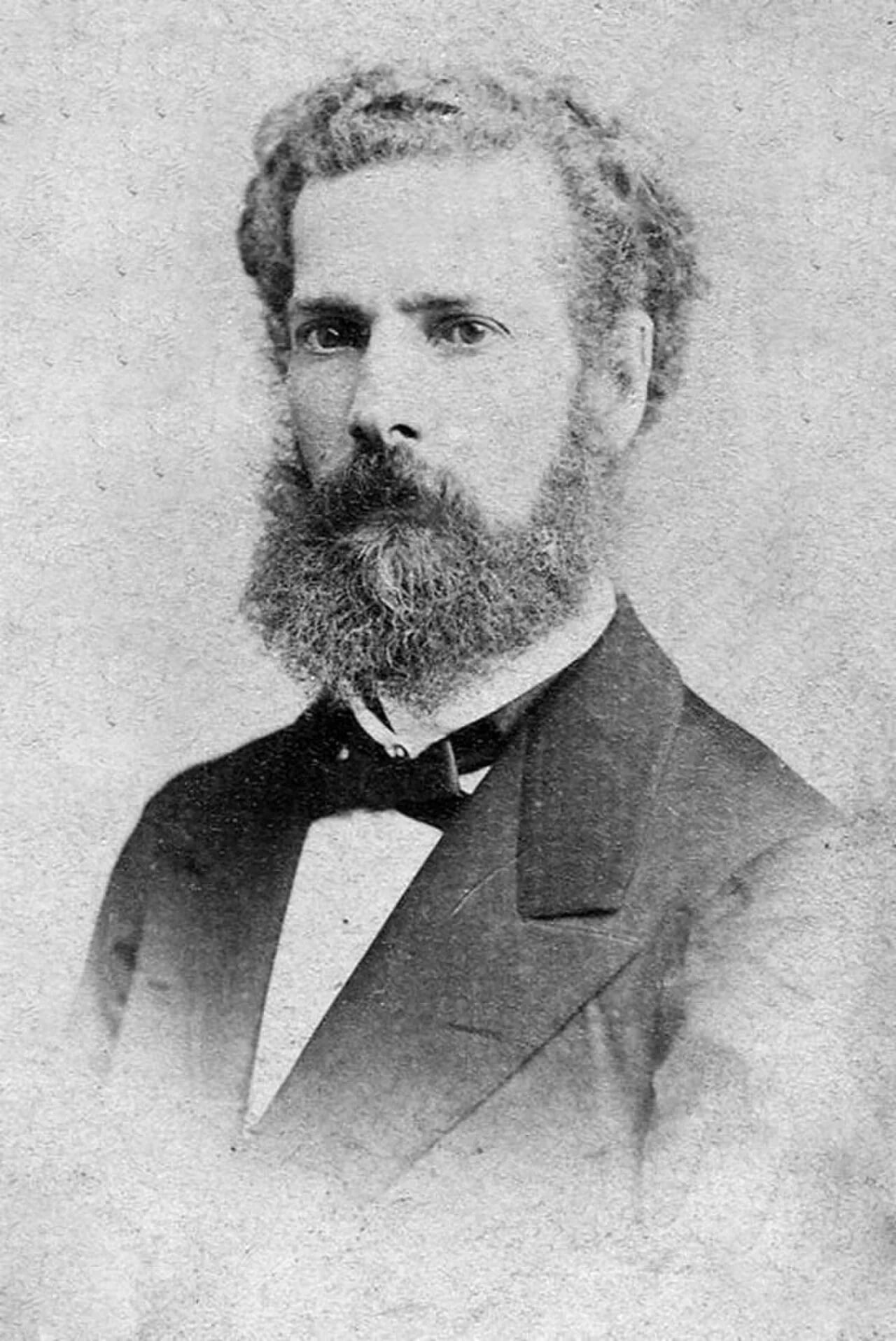Porträt von José María Samper (1828–1888) – Gedenkseite