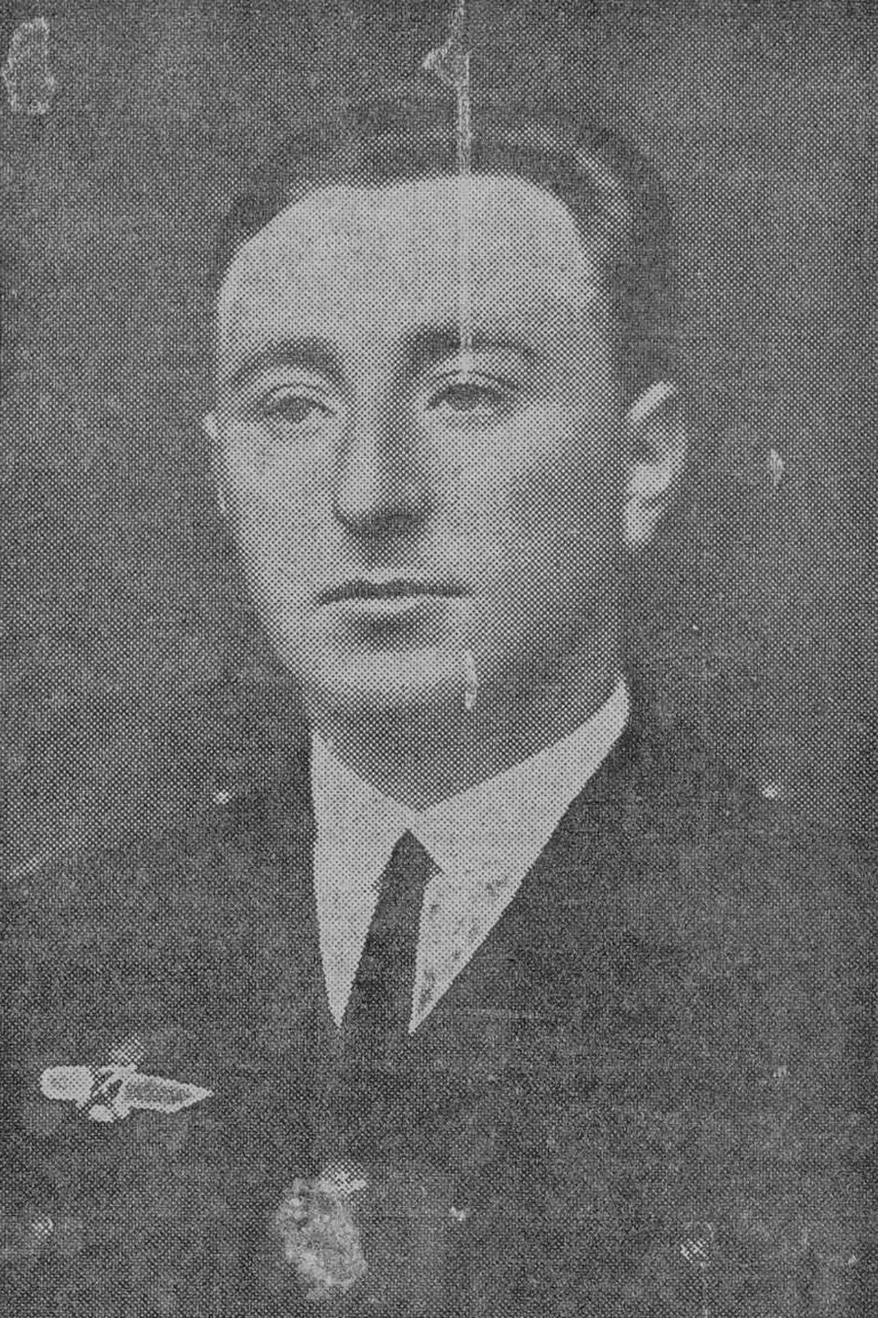 Portrait of Juan Antonio Ansaldo (1901–1958) – memorial page