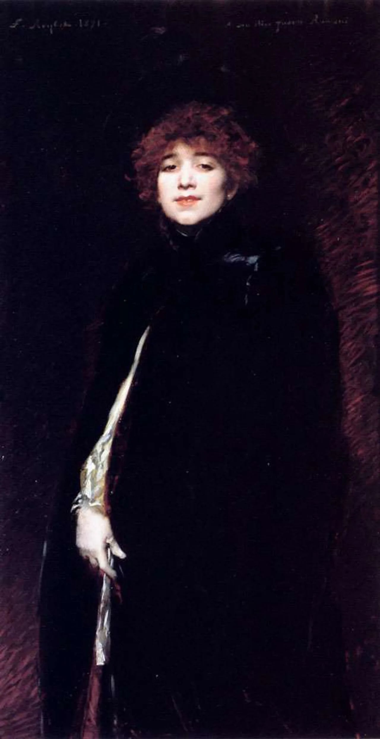 Porträt von Carolina Carlesimo (1867–1923) – Gedenkseite