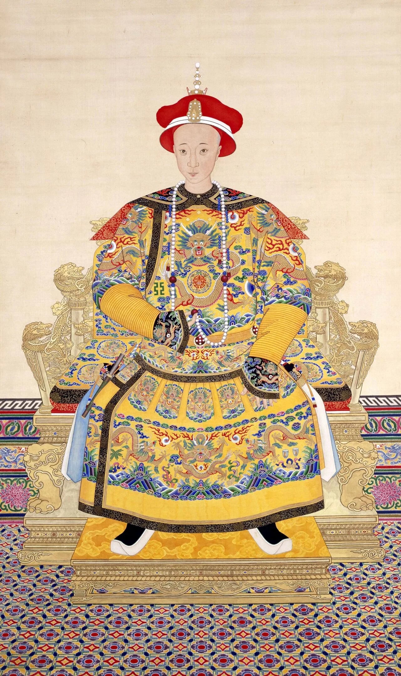 Portrait of Tongzhi (1856–1875) – memorial page