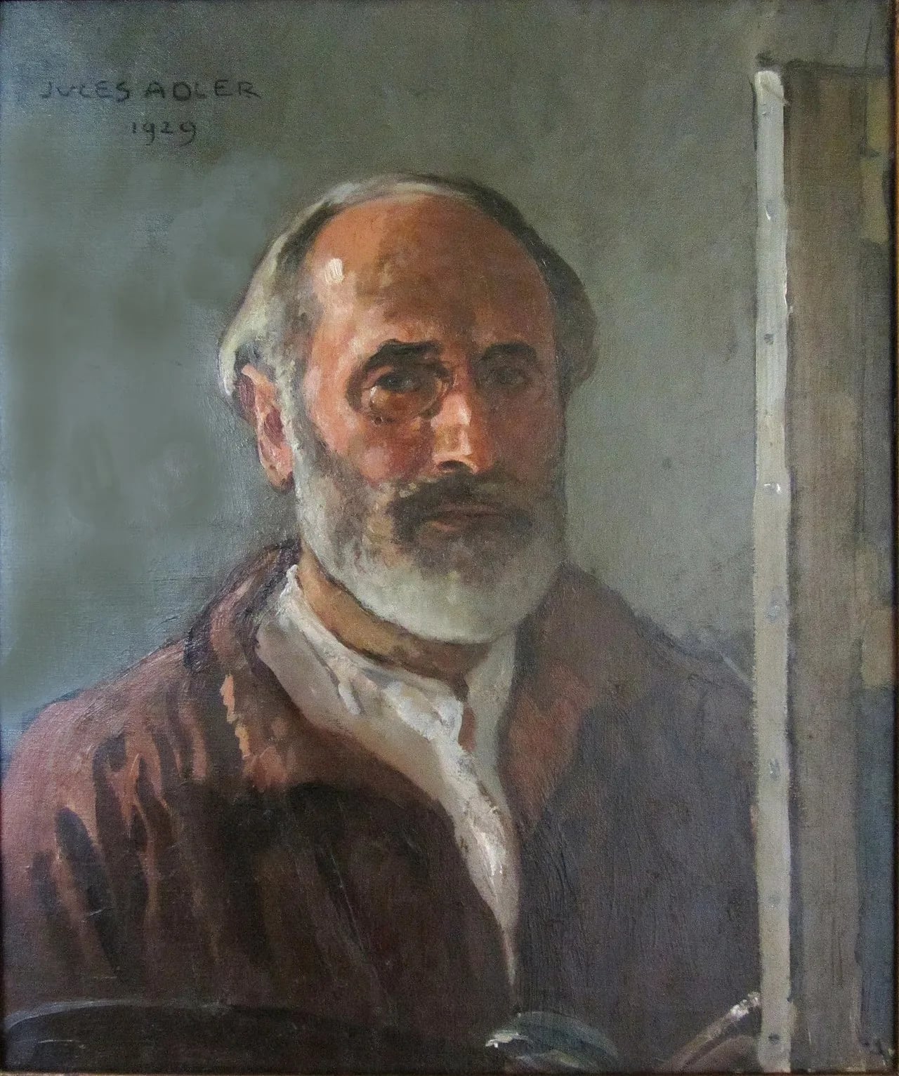 Porträt von Jules Adler (1865–1952) – Gedenkseite