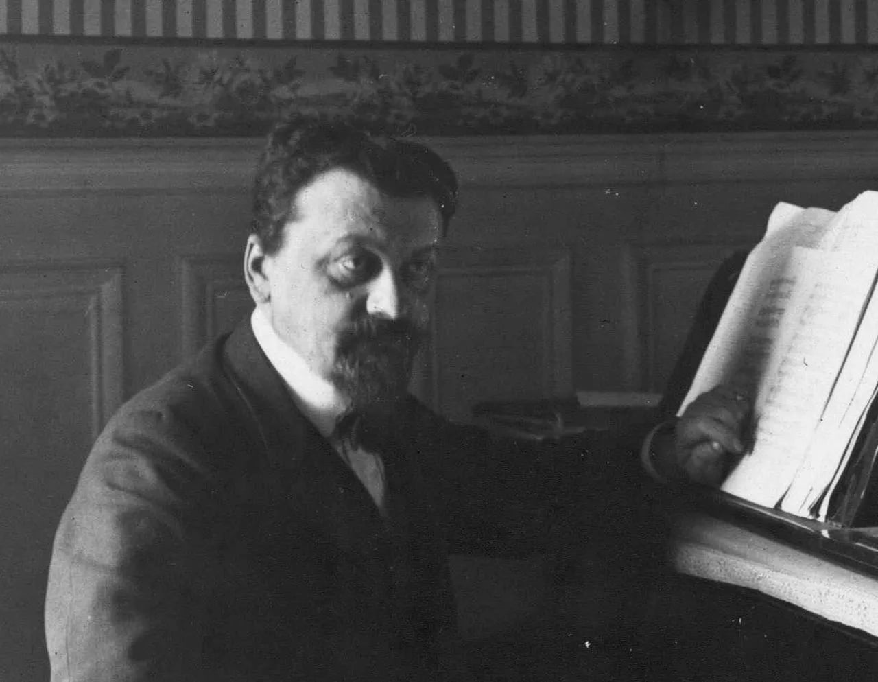 Porträt von Jules Combarieu (1859–1916) – Gedenkseite