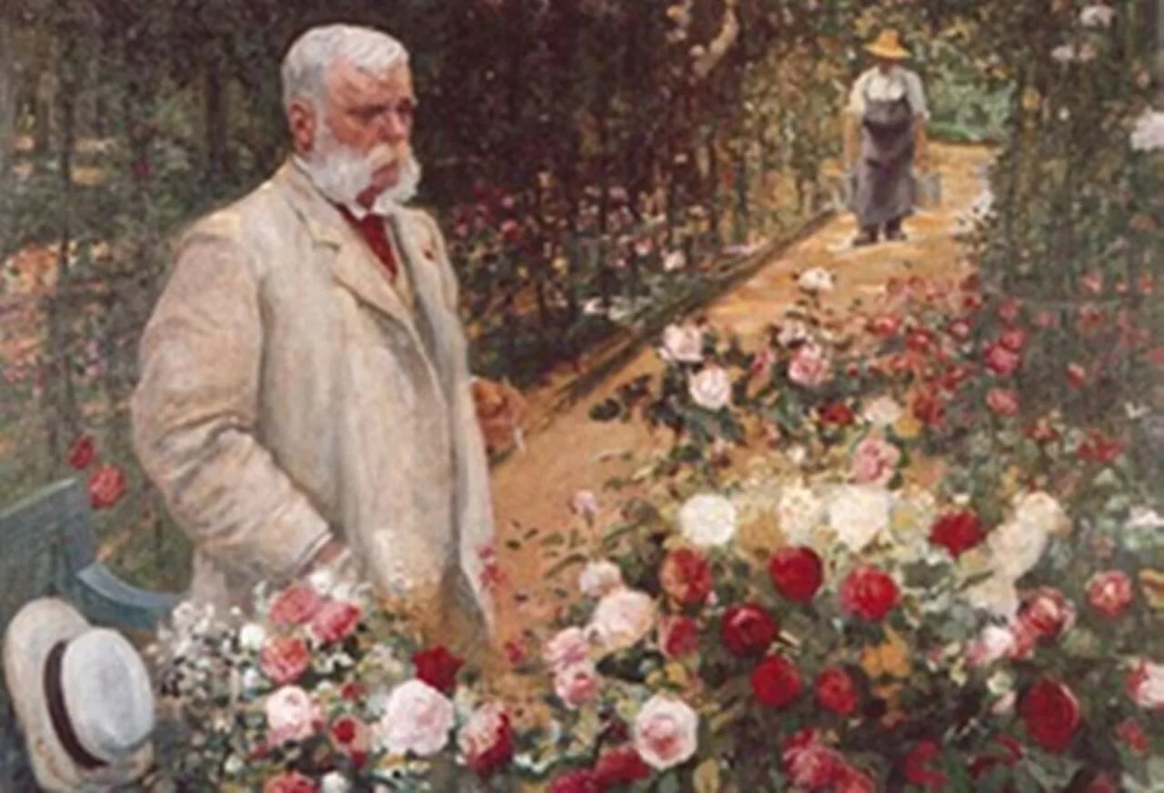 Porträt von Jules Gravereaux (1844–1916) – Gedenkseite