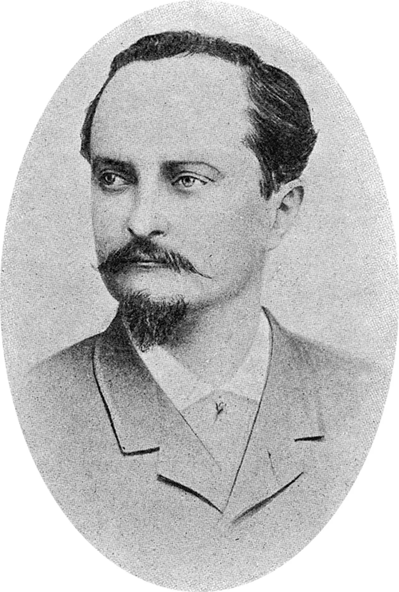 Porträt von Jules Jouy (1855–1897) – Gedenkseite