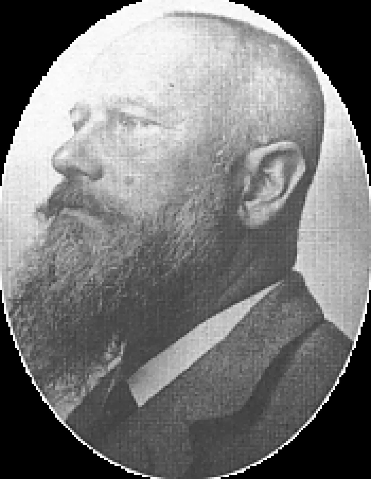 Porträt von Johann Peter Theodor Janssen (1844–1908) – Gedenkseite