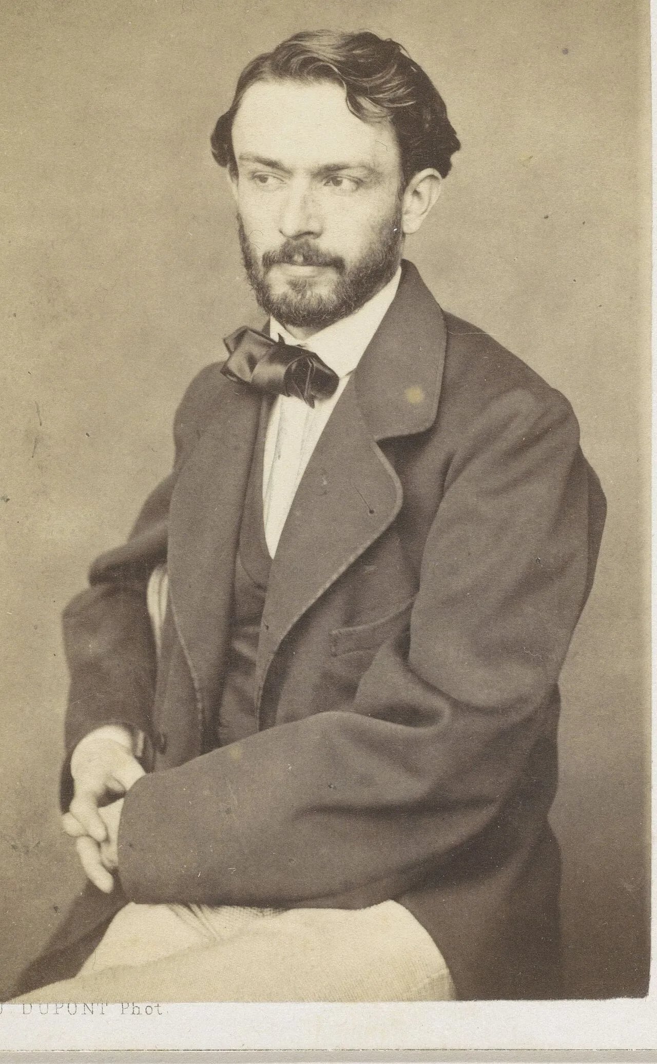 Porträt von Jules Romain Pecher (1830–1899) – Gedenkseite