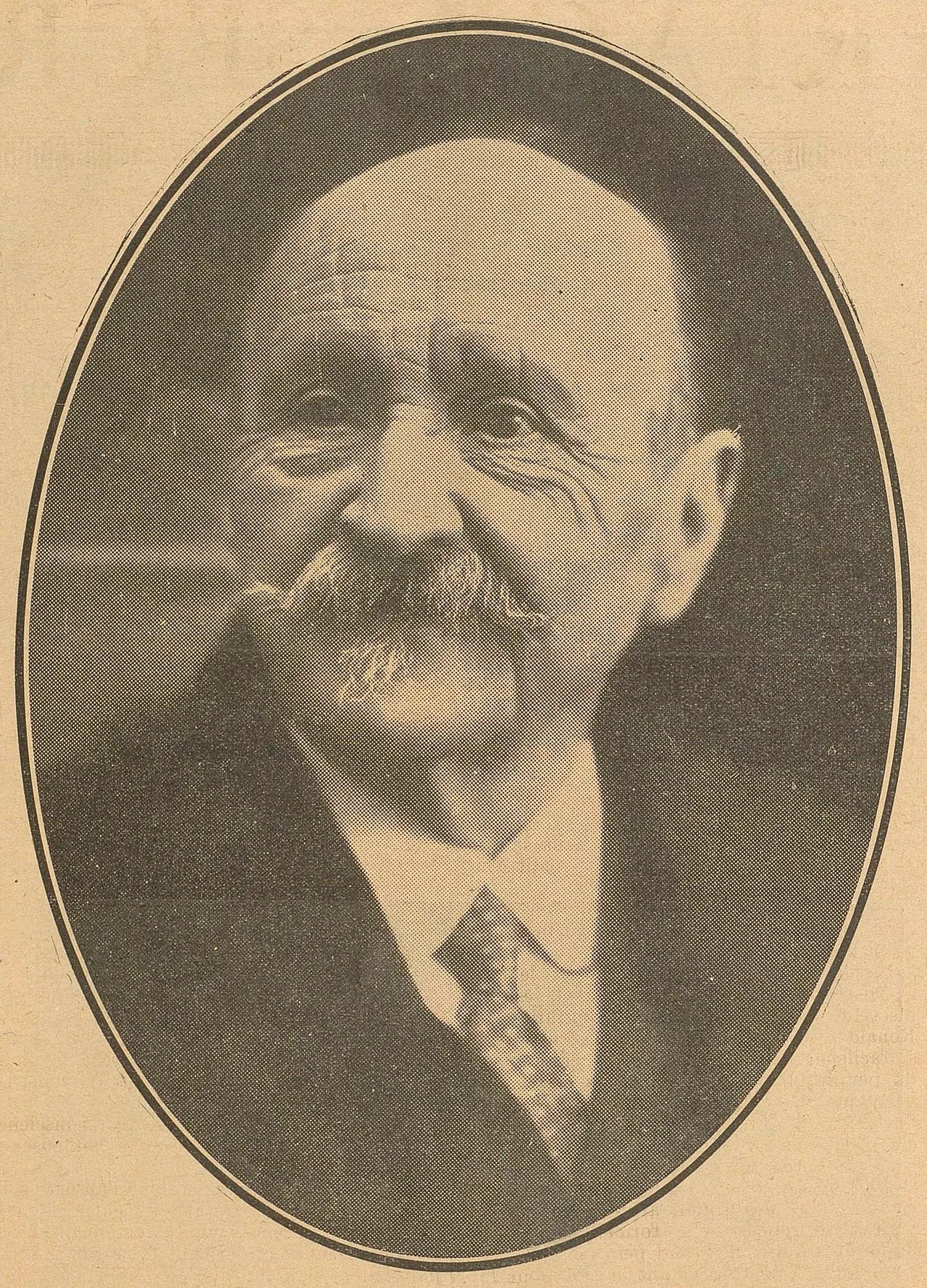 Porträt von Jules Watteeuw (1849–1947) – Gedenkseite