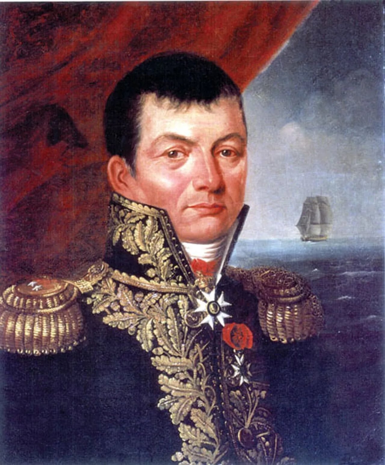 Portrait of Julien Marie Cosmao-Kerjulien (1761–1825) – memorial page
