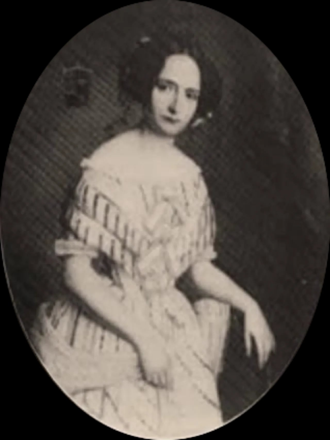 Porträt von Juliette de Robersart (1824–1900) – Gedenkseite