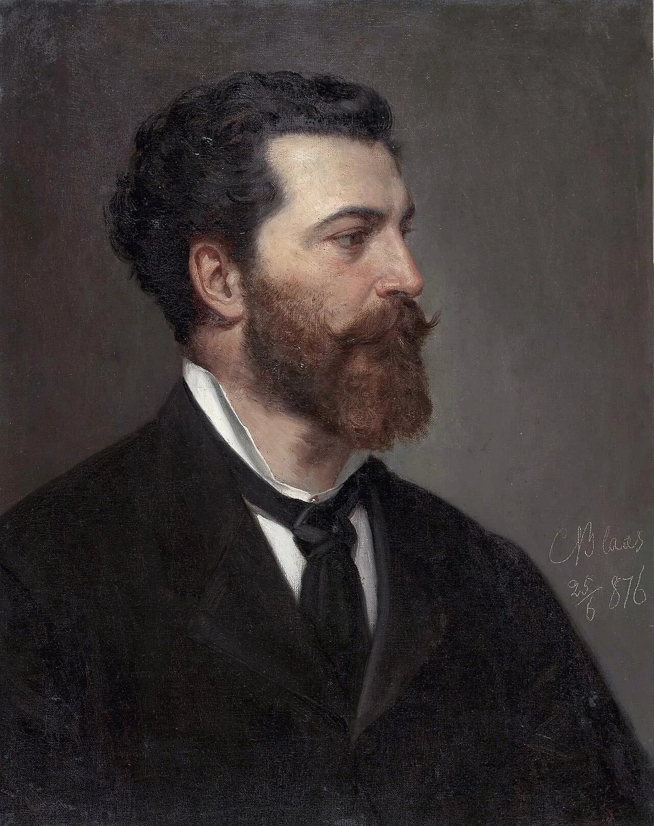 Porträt von Julius von Blaas (1845–1922) – Gedenkseite
