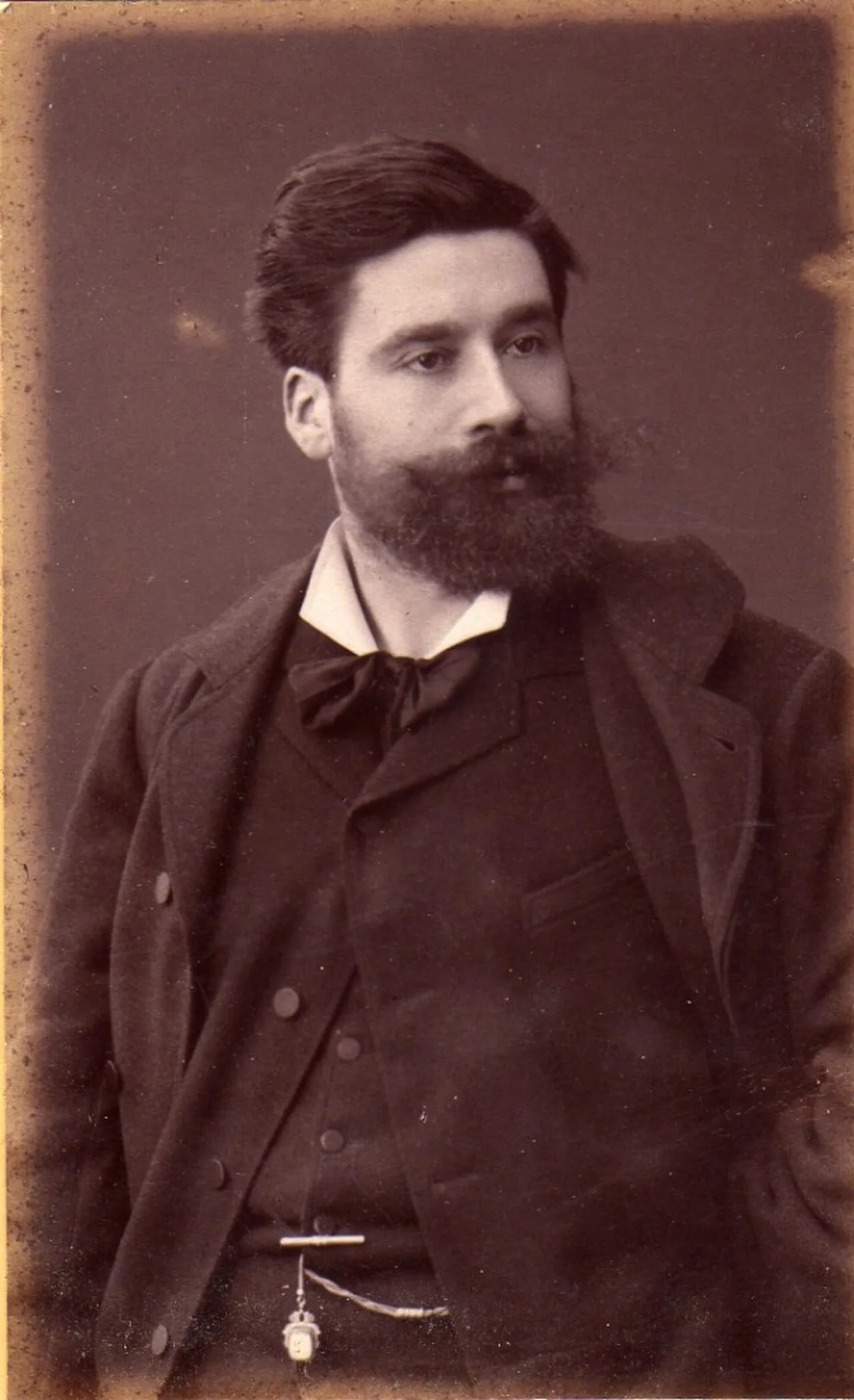Porträt von Justin Alavaill (1847–1903) – Gedenkseite