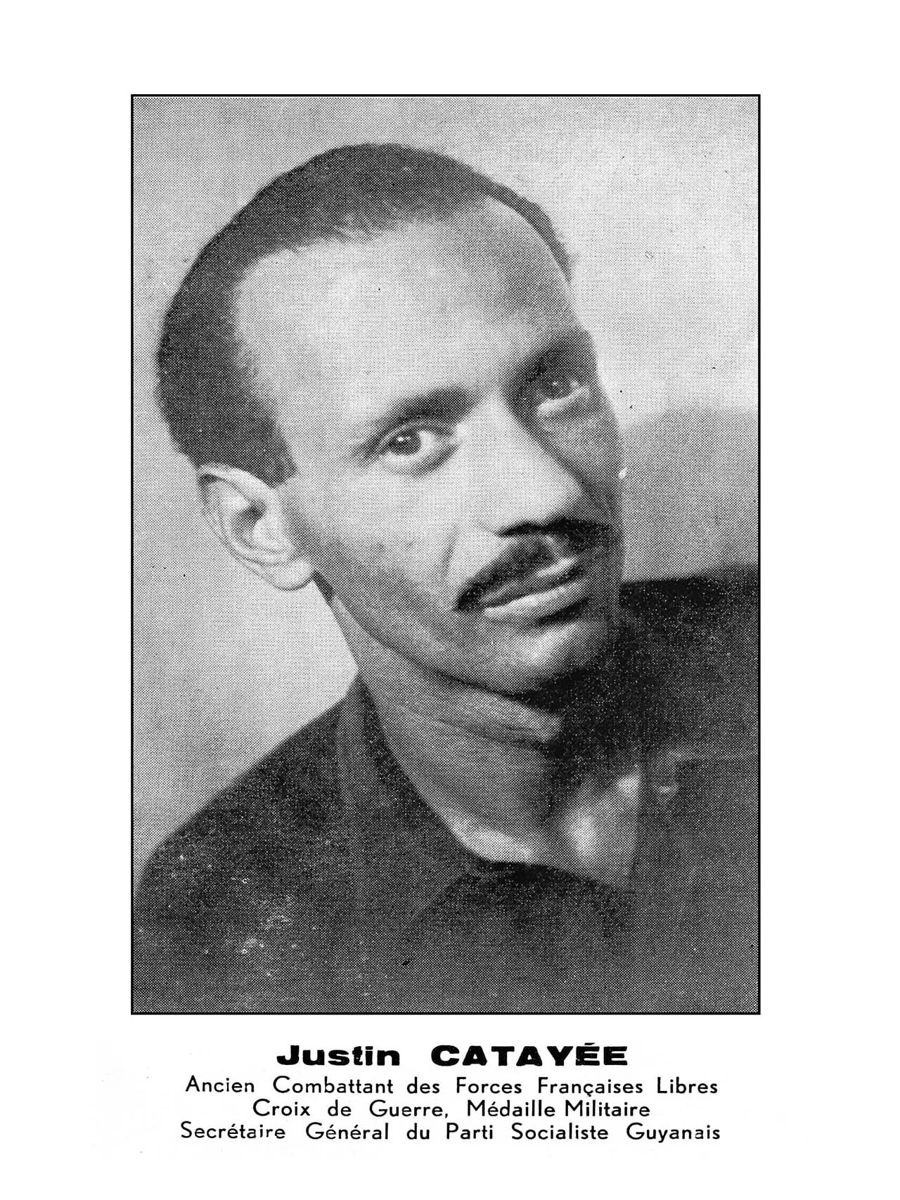 Portrait of Justin Catayée (1916–1962) – memorial page