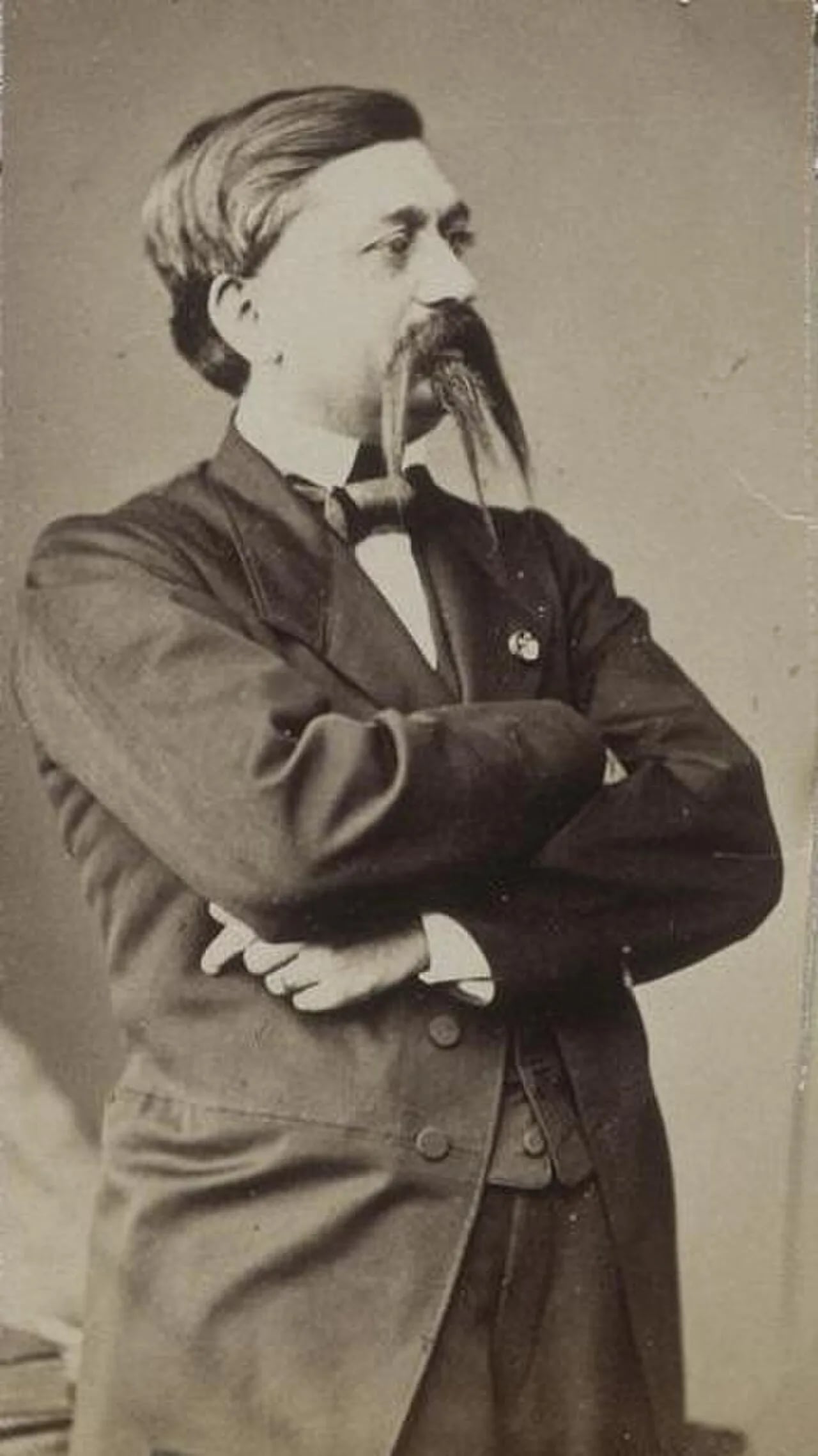 Porträt von Justinien Nicolas Clary (1816–1896) – Gedenkseite