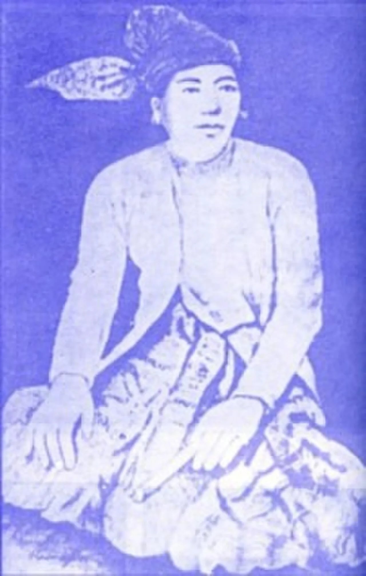 Porträt von Kanaung Mintha (1820–1866) – Gedenkseite