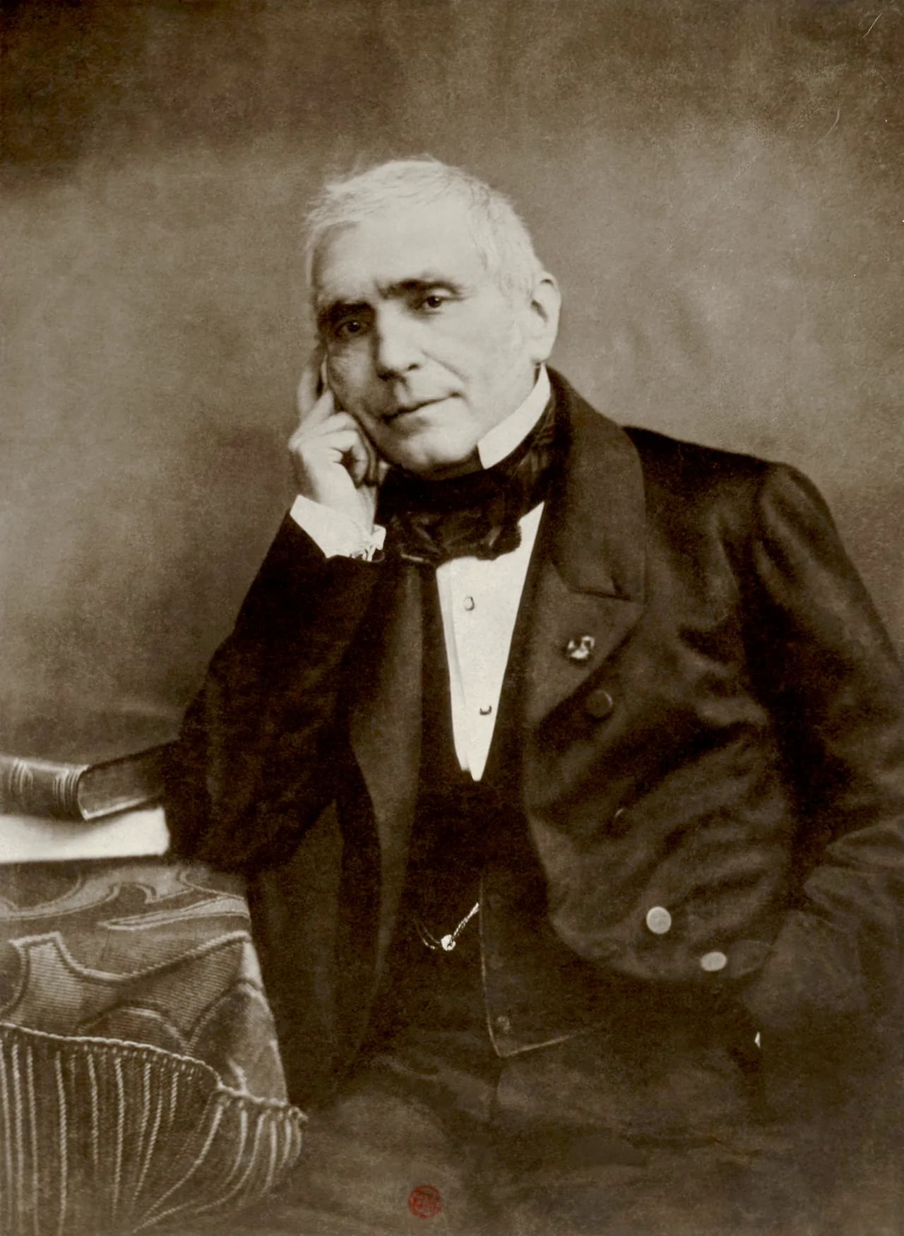 Porträt von Eugène Scribe (1791–1861) – Gedenkseite
