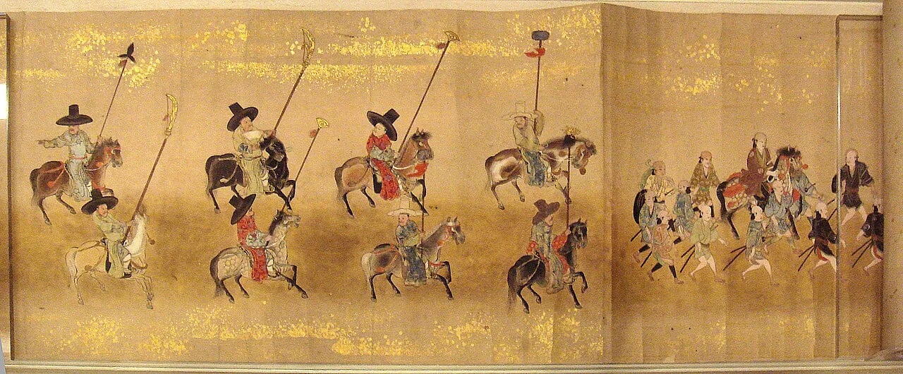 Porträt von Kanō Yasunobu (1614–1685) – Gedenkseite