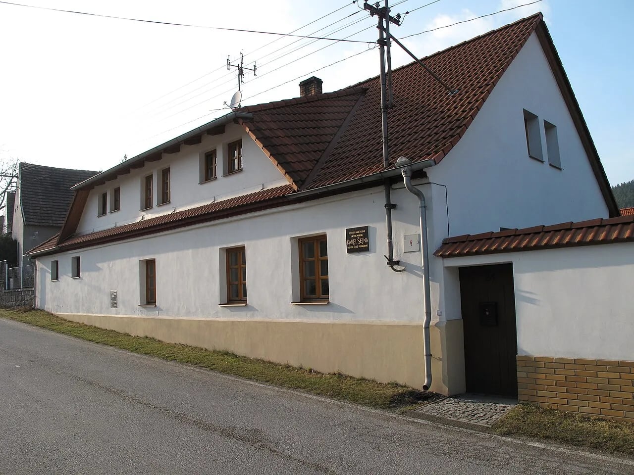 Porträt von Karel Šejna (1896–1982) – Gedenkseite