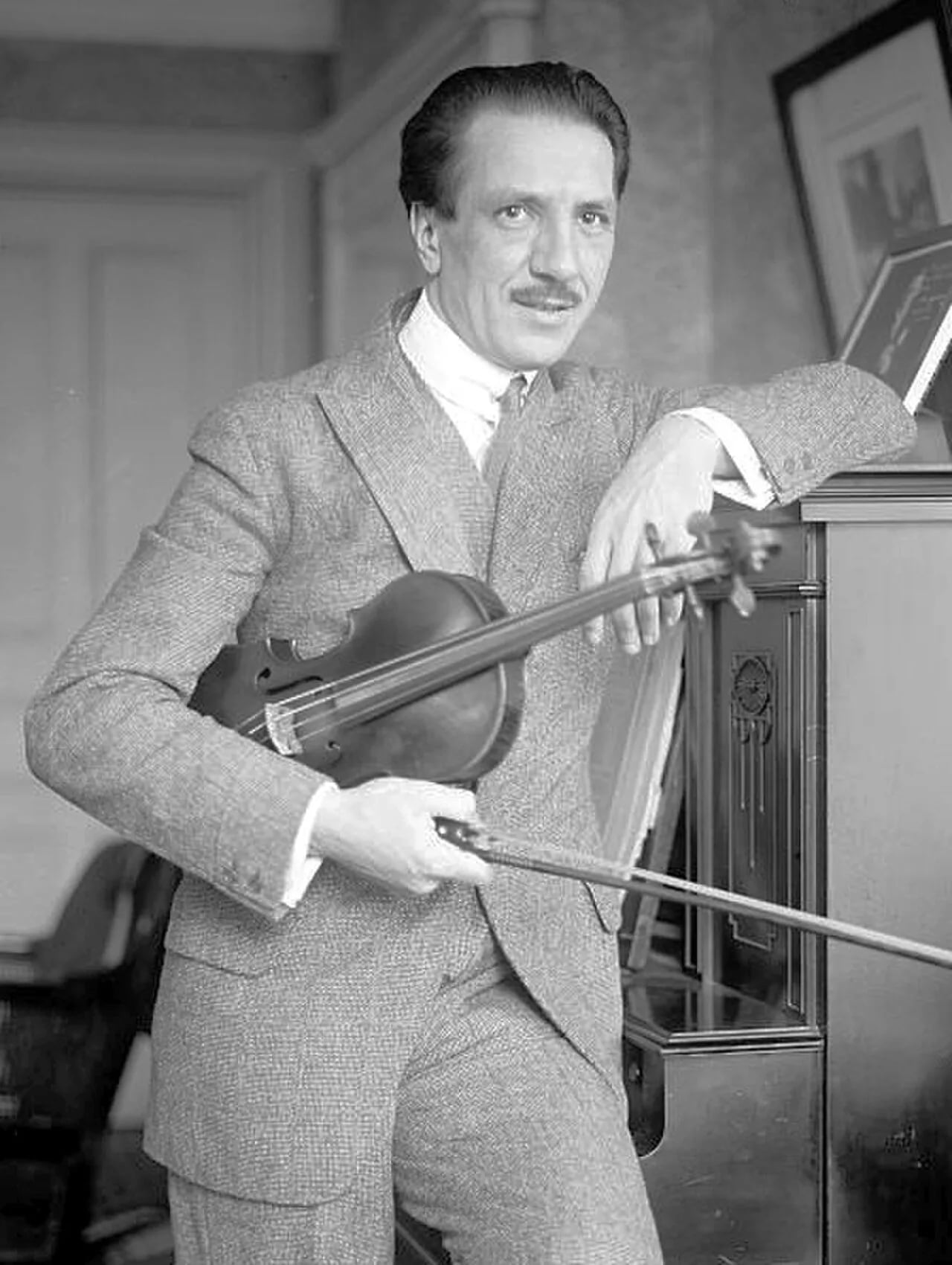 Portrait of Jacques Thibaud (1880–1953) – memorial page