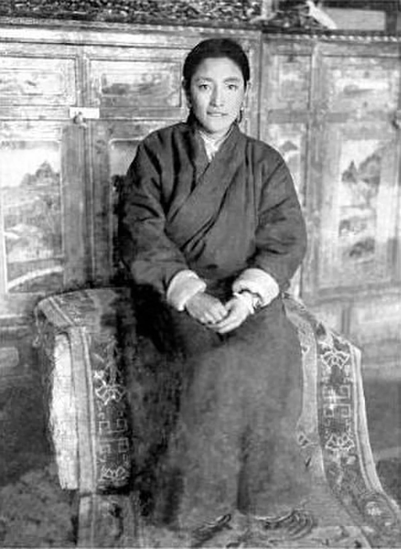 Porträt von Khandro Tséring Chödrön (1930–2011) – Gedenkseite
