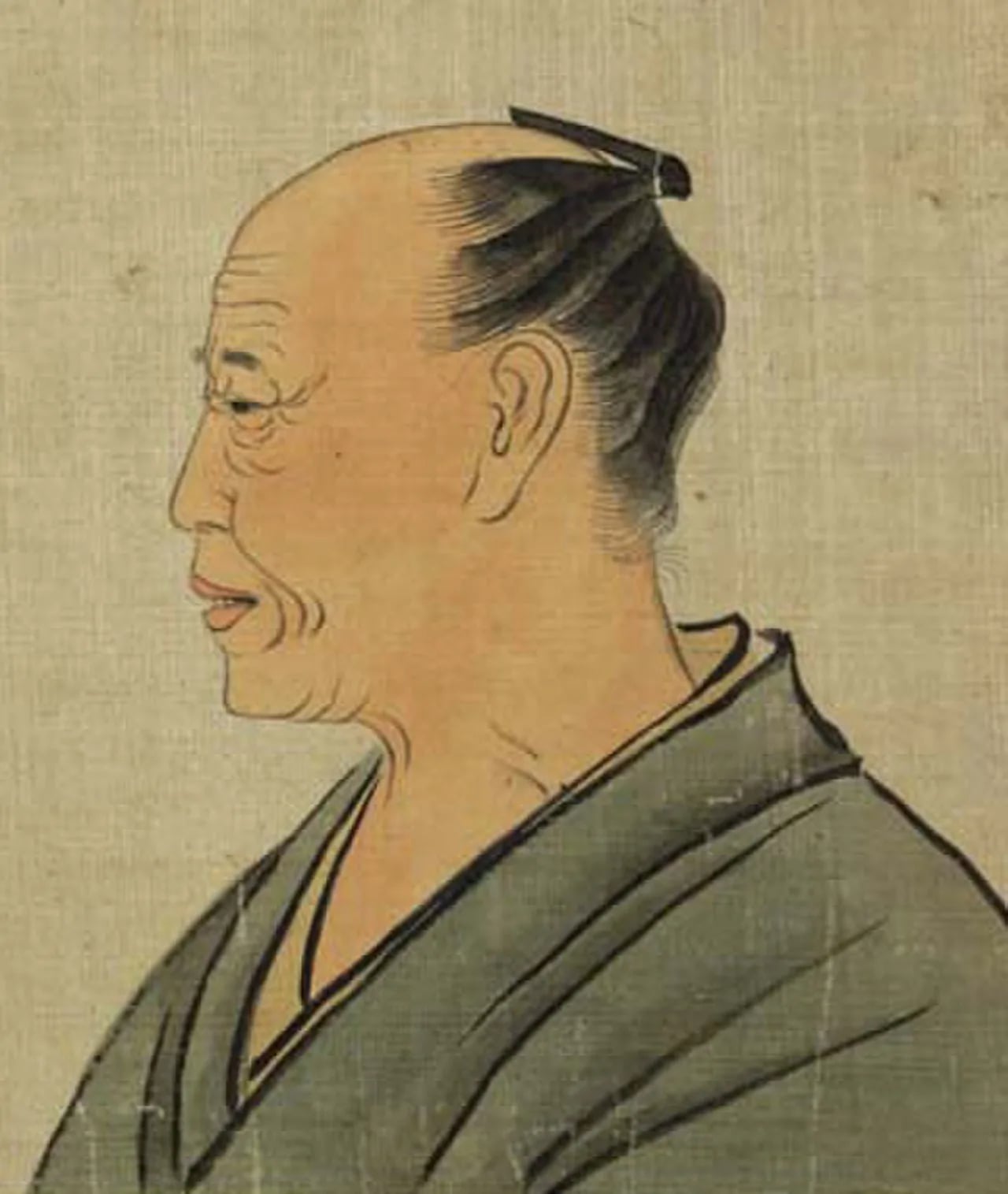 Portrait of Minagawa Kien (1735–1807) – memorial page