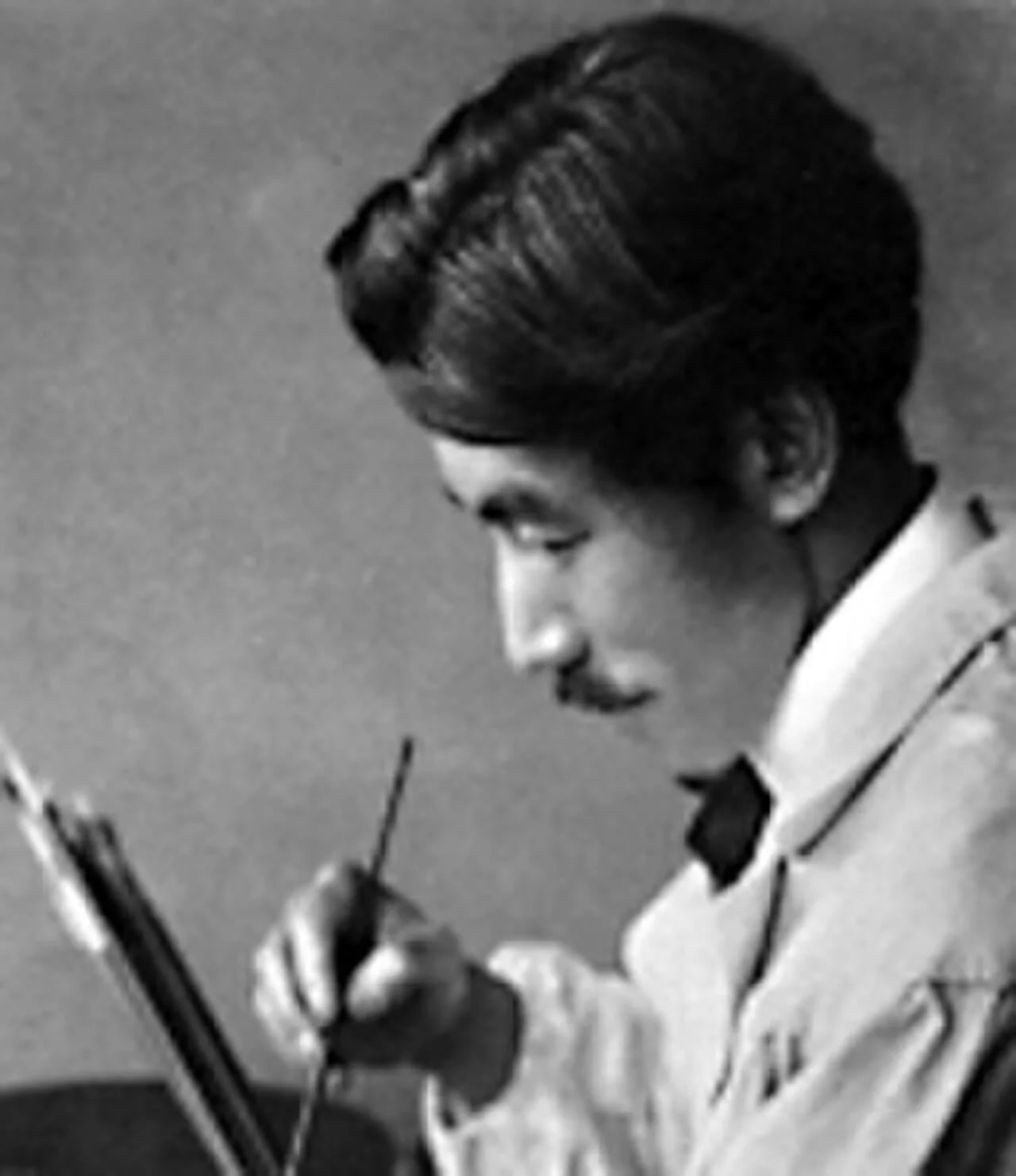 Porträt von Kiichi Okamoto (1888–1930) – Gedenkseite