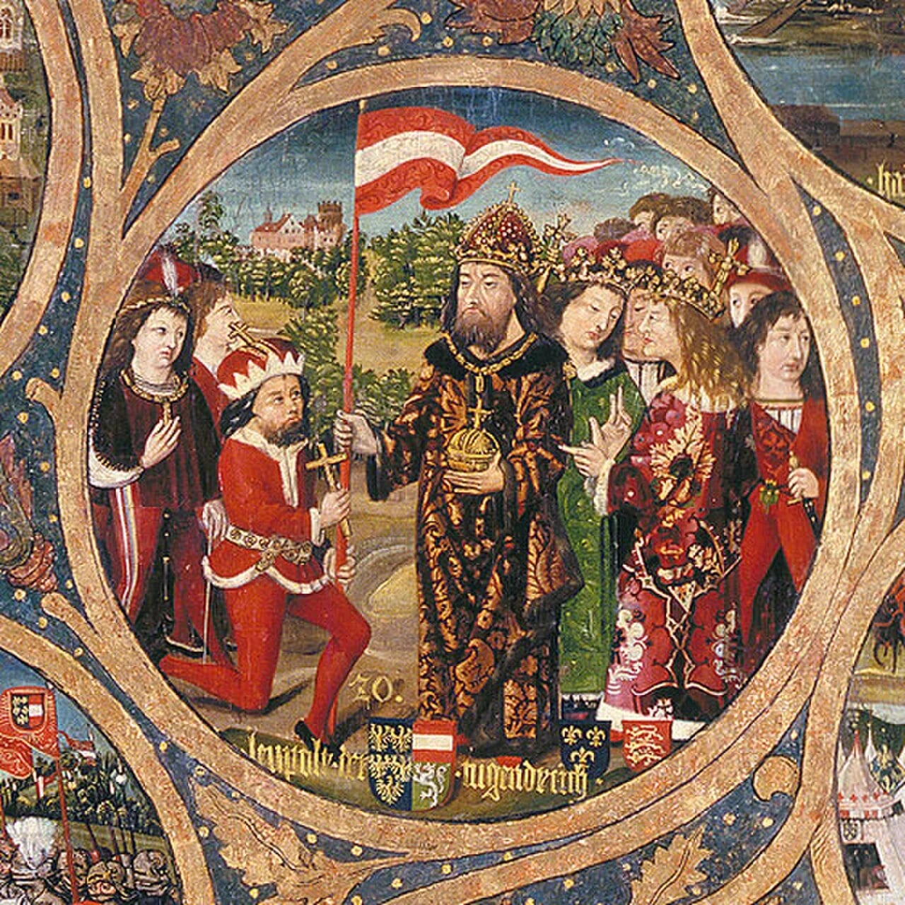 Porträt von Leopold V. (1157–1194) – Gedenkseite