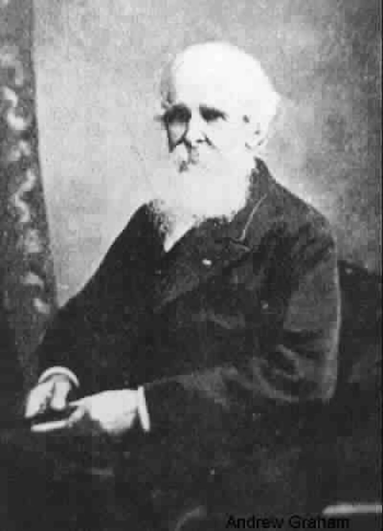 Porträt von Andrew Graham (1815–1908) – Gedenkseite
