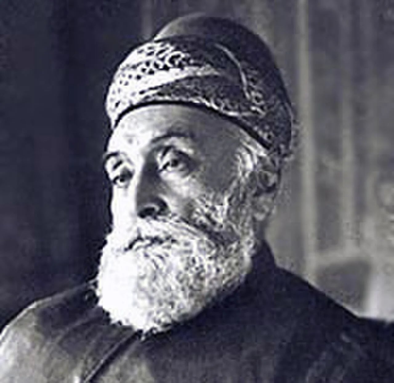 Porträt von Jamshedji Tata (1839–1904) – Gedenkseite