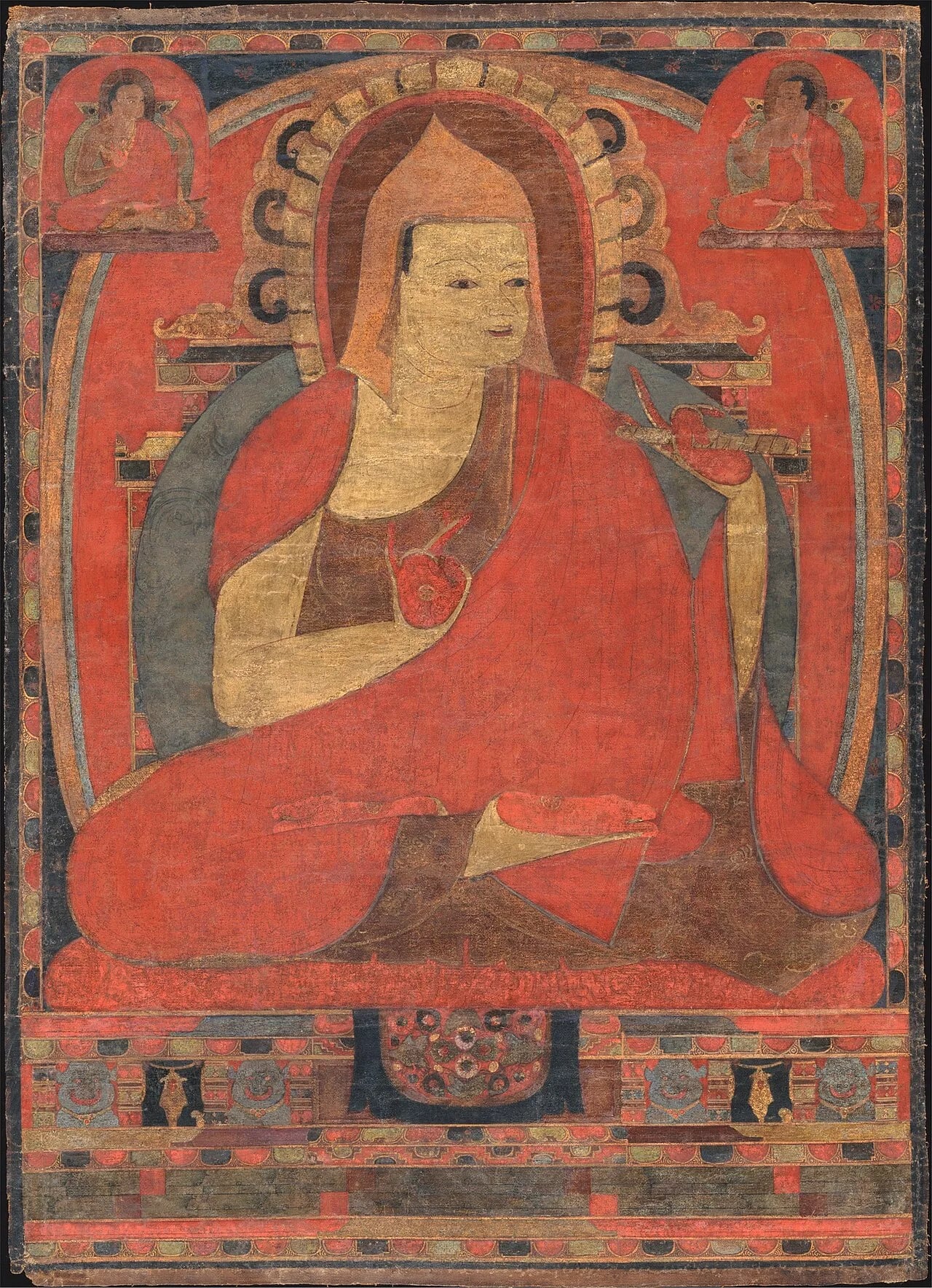 Porträt von Atisha (982–1054) – Gedenkseite