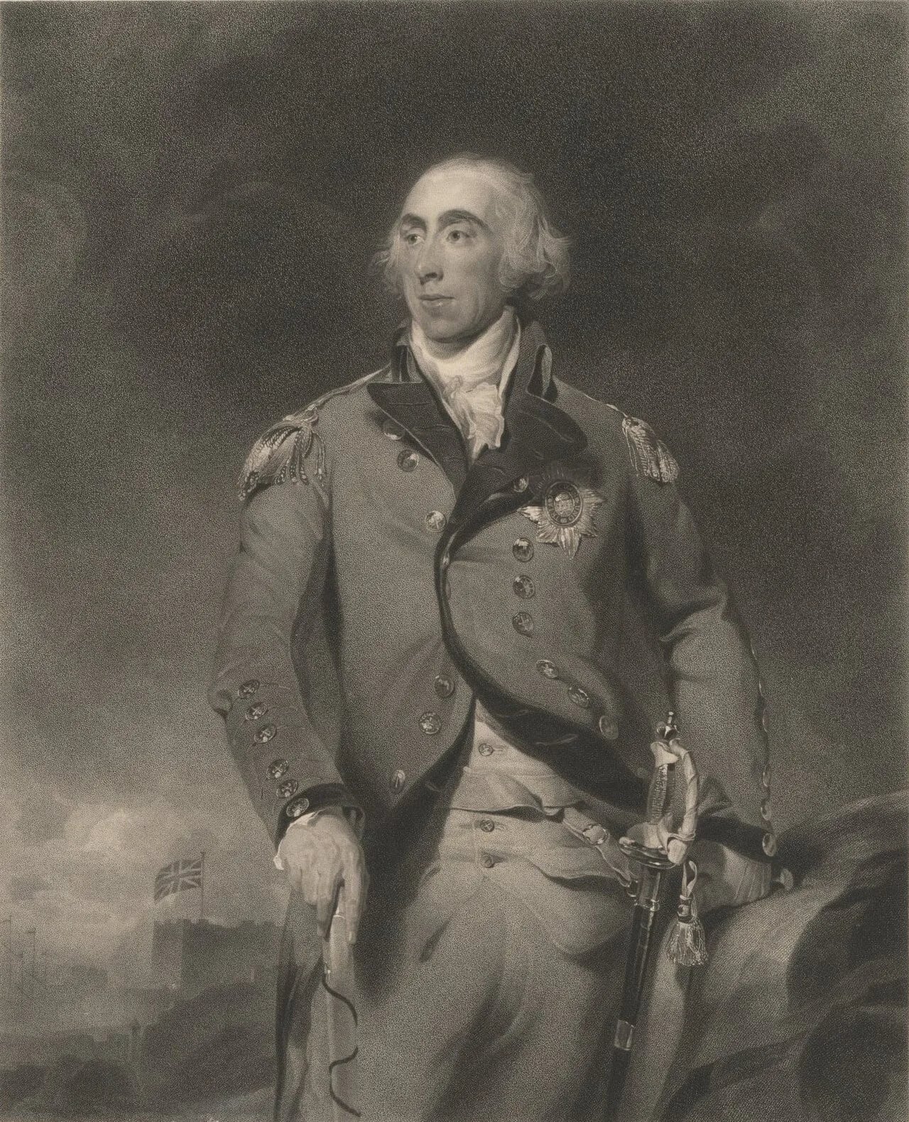Porträt von Charles Grey, 1. Earl Grey (1729–1807) – Gedenkseite