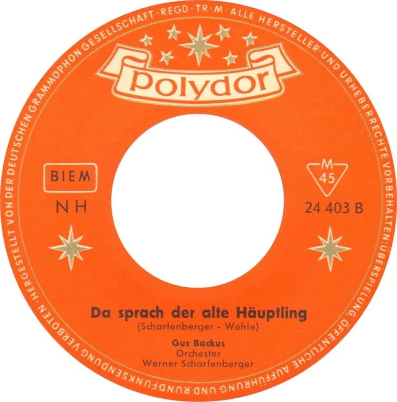 Porträt von Gus Backus (1937–2019) – Gedenkseite