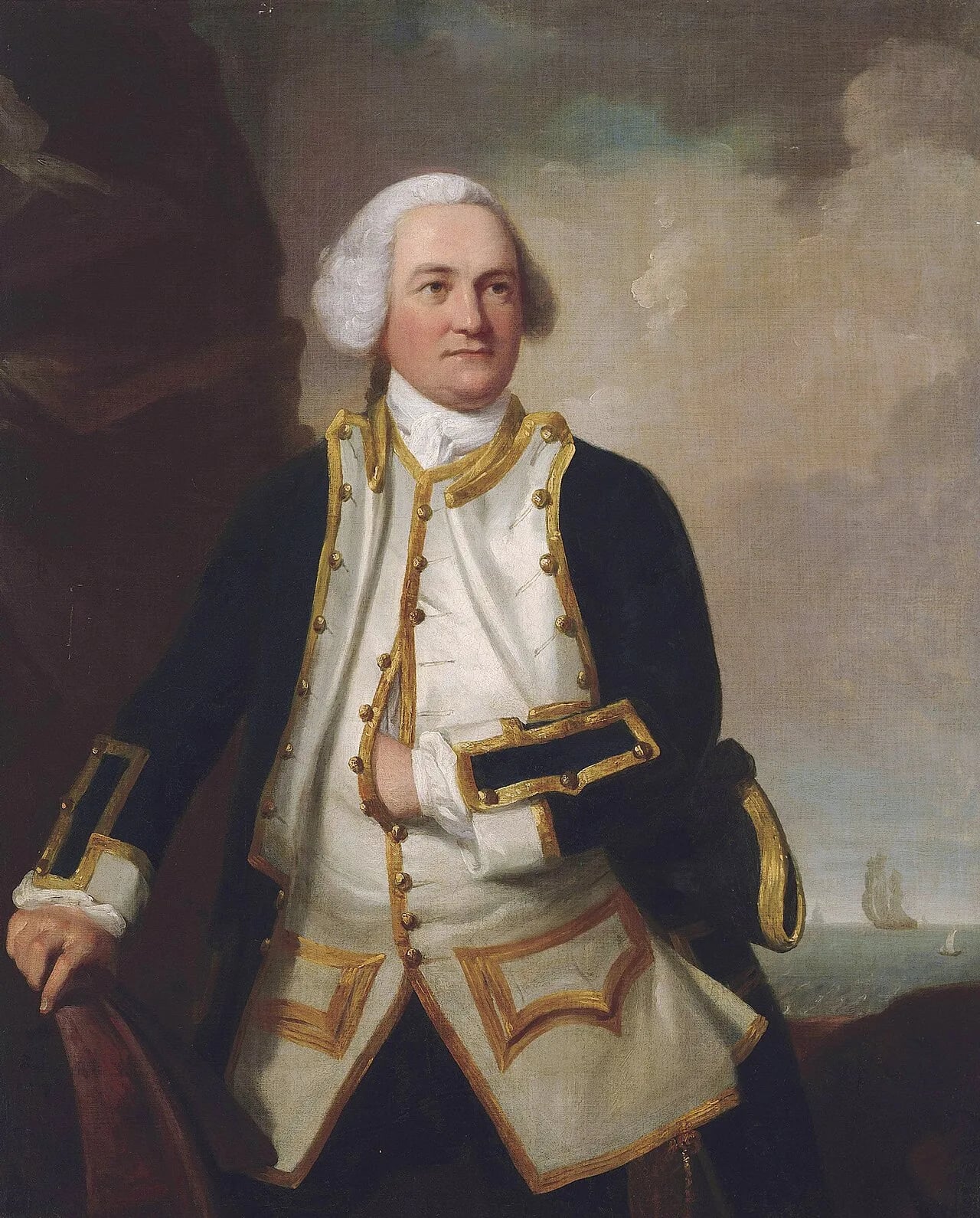 Porträt von Samuel Graves (1713–1787) – Gedenkseite