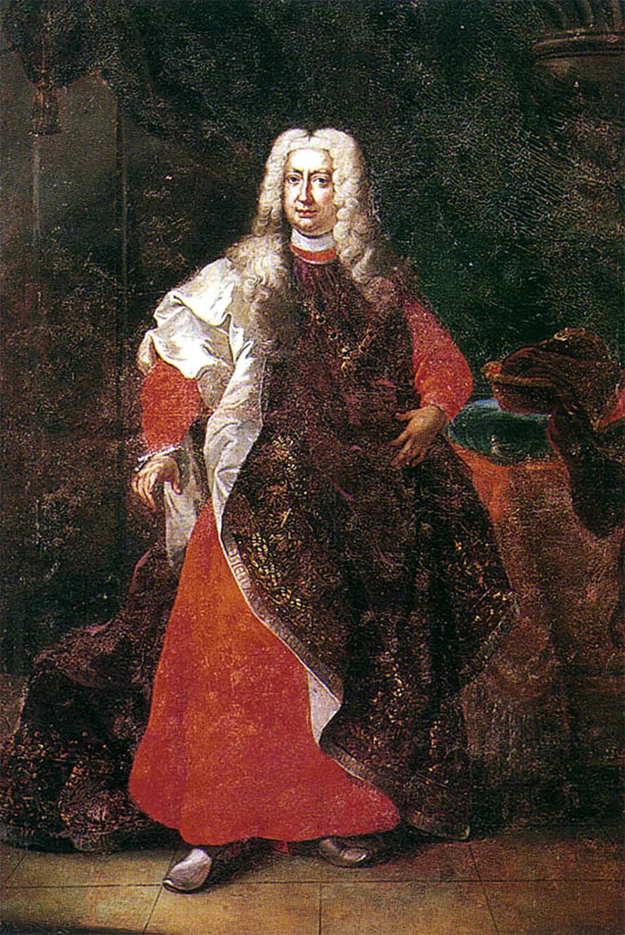 Porträt von Adam Franz Karl (1680–1732) – Gedenkseite