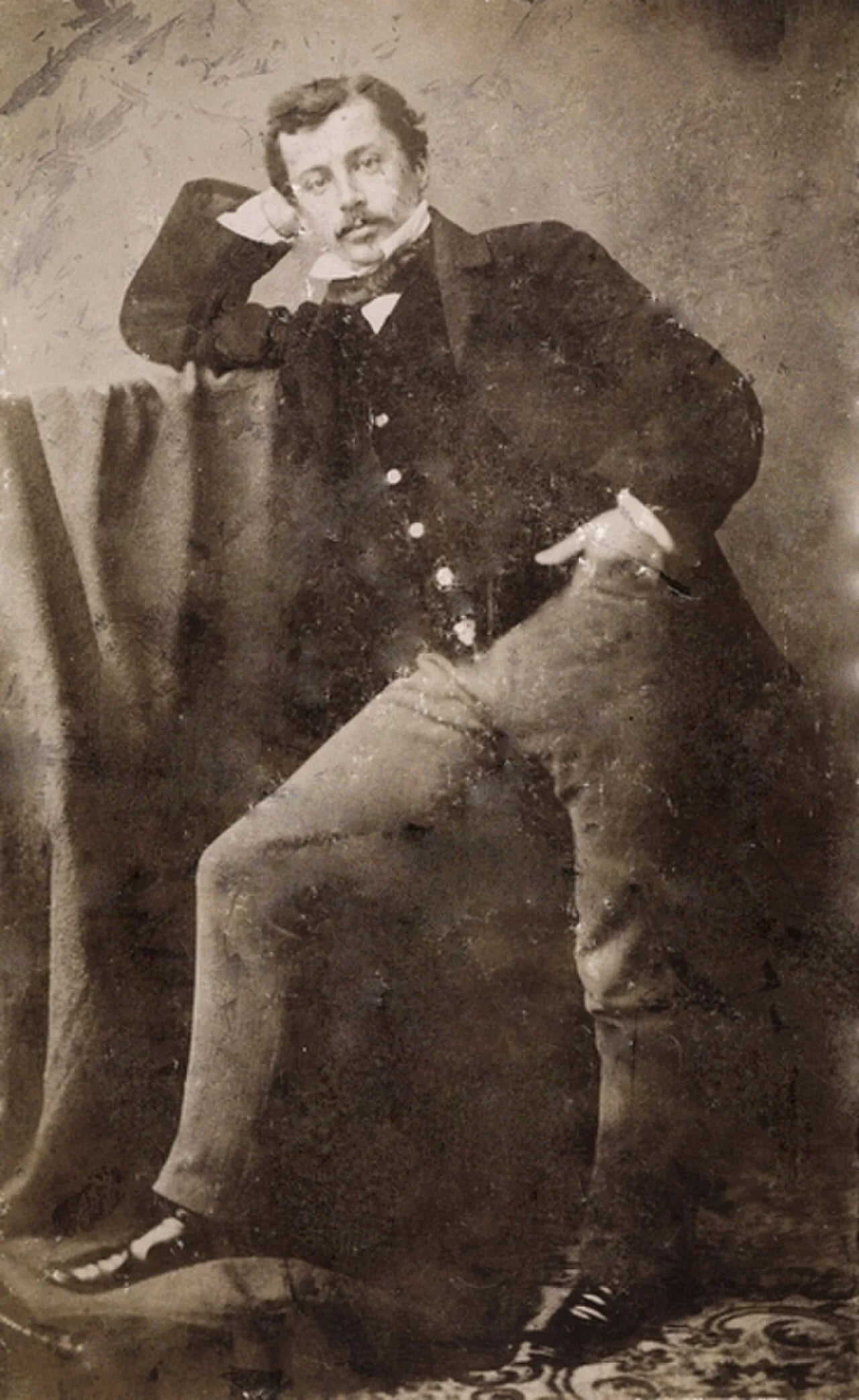 Porträt von Erik Bodom (1829–1879) – Gedenkseite