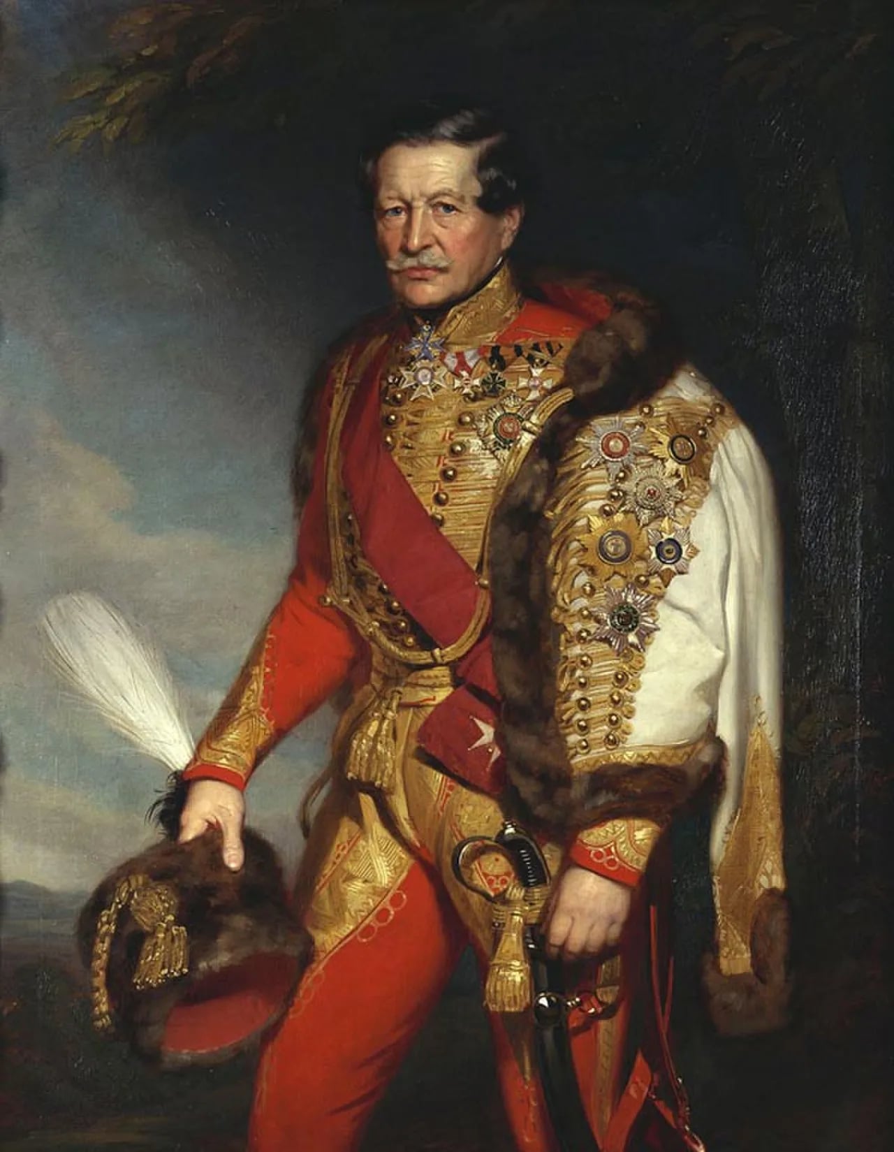 Portrait of Emmanuel von Mensdorff-Pouilly (1777–1852) – memorial page