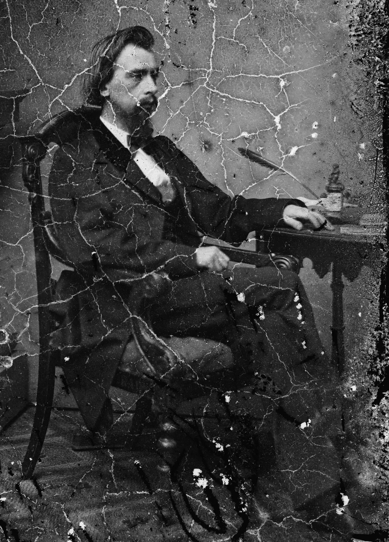 Porträt von John George Nicolay (1832–1901) – Gedenkseite