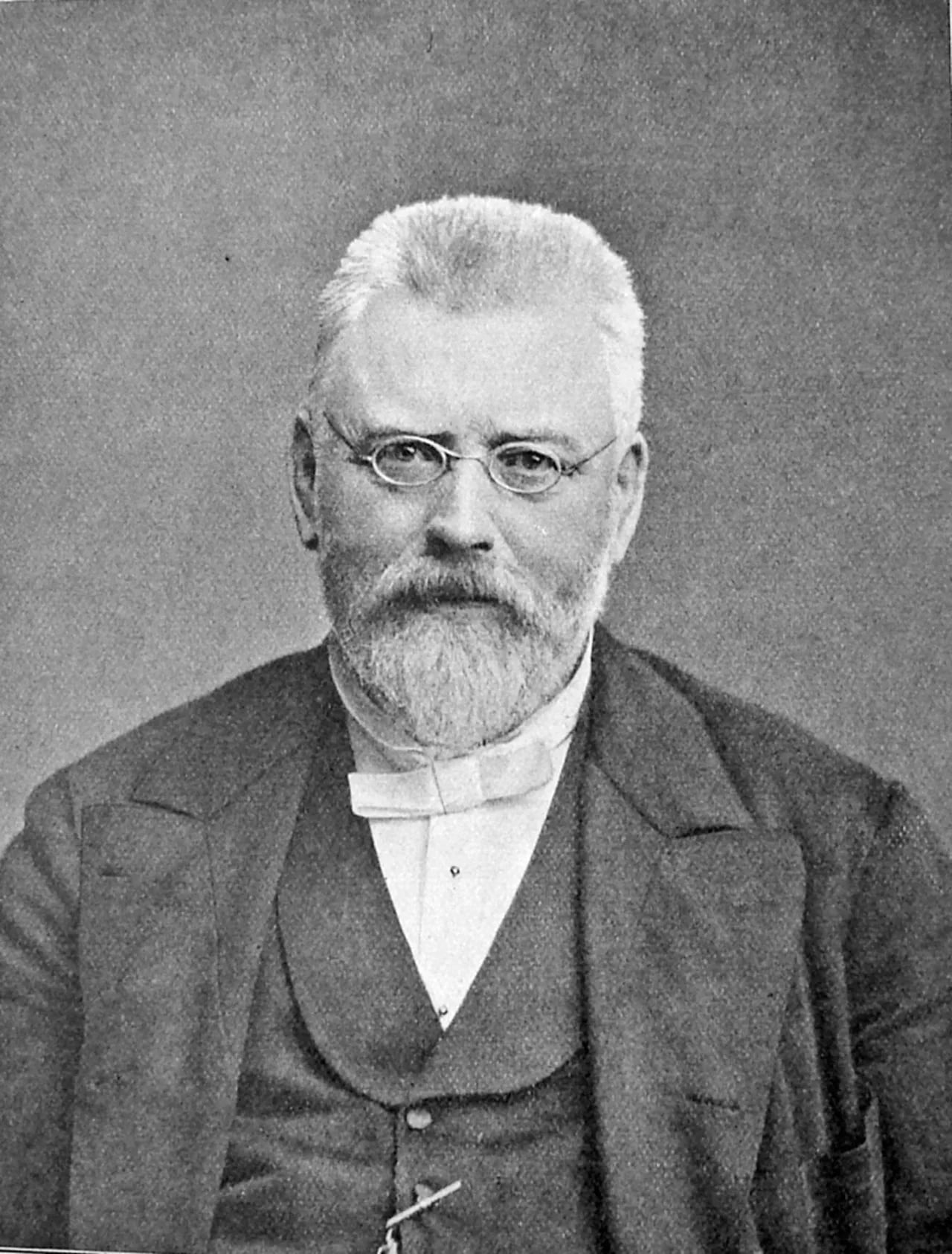 Portrait of Christen Berg (1829–1891) – memorial page