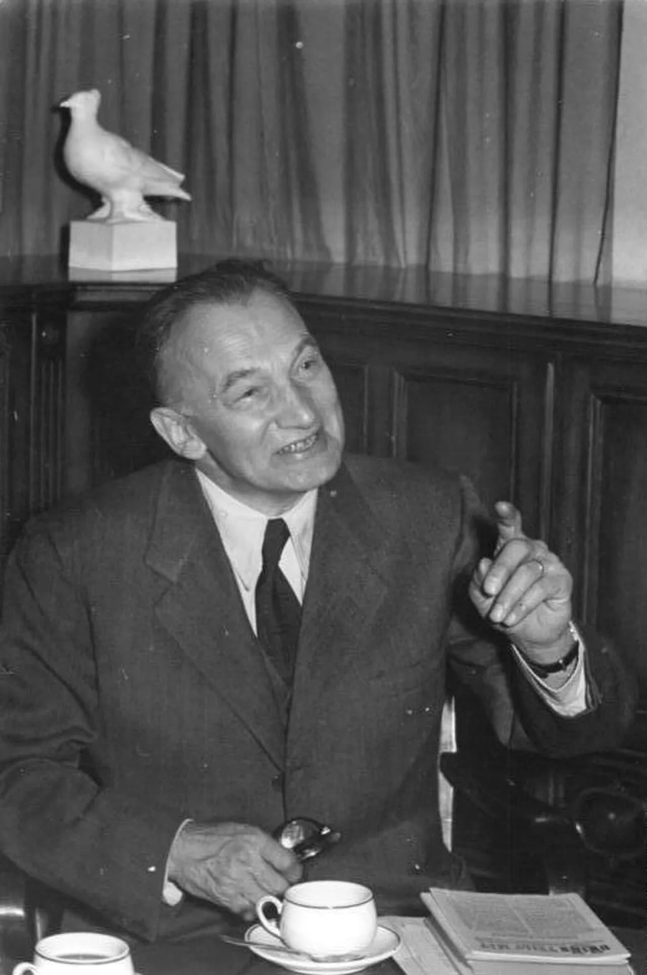 Portrait of Josef Hromádka (1889–1969) – memorial page