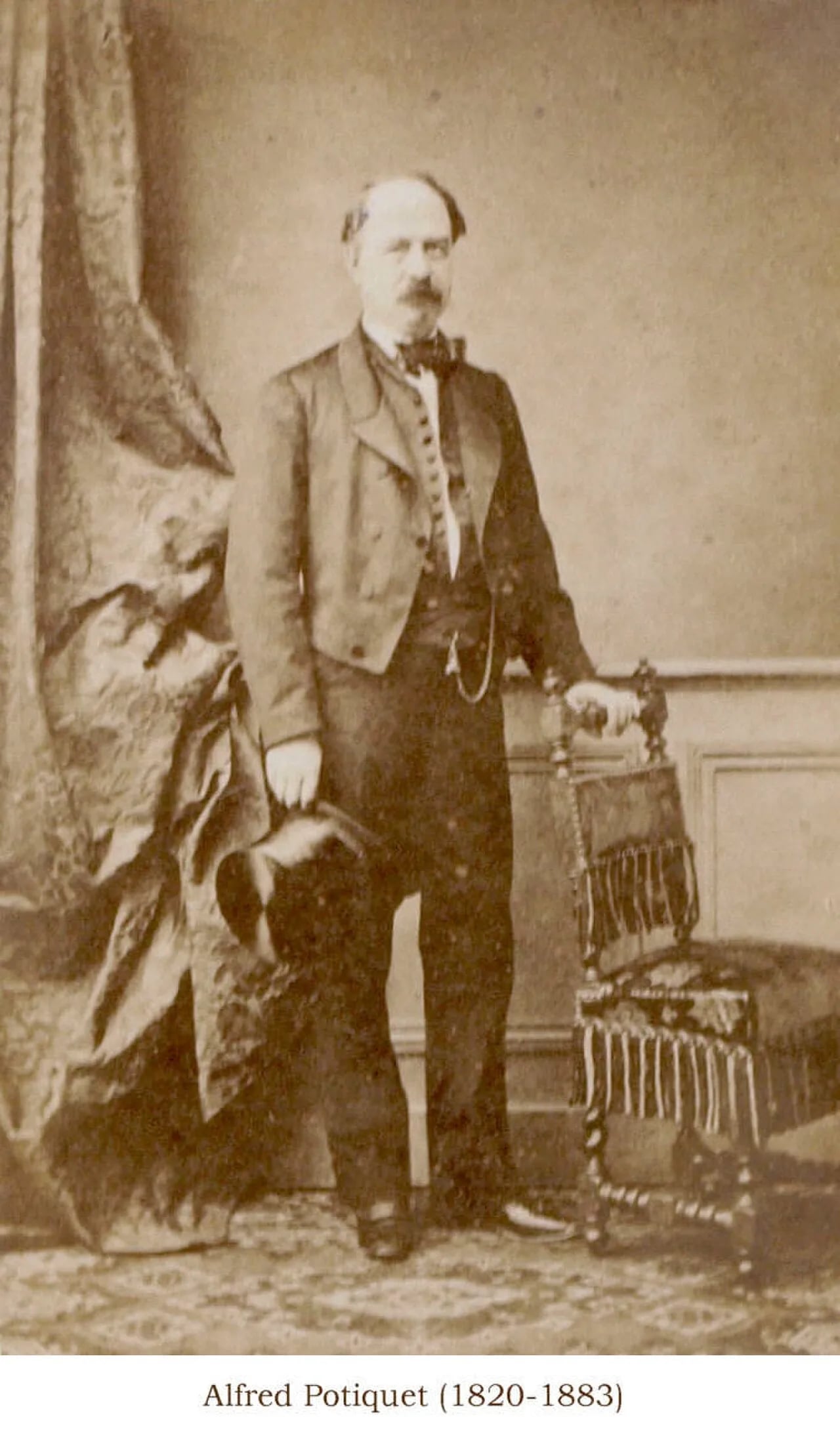 Portrait of Alfred Potiquet (1820–1883) – memorial page