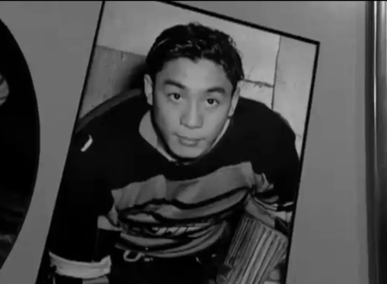 Portrait of Larry Kwong (1923–2018) – memorial page