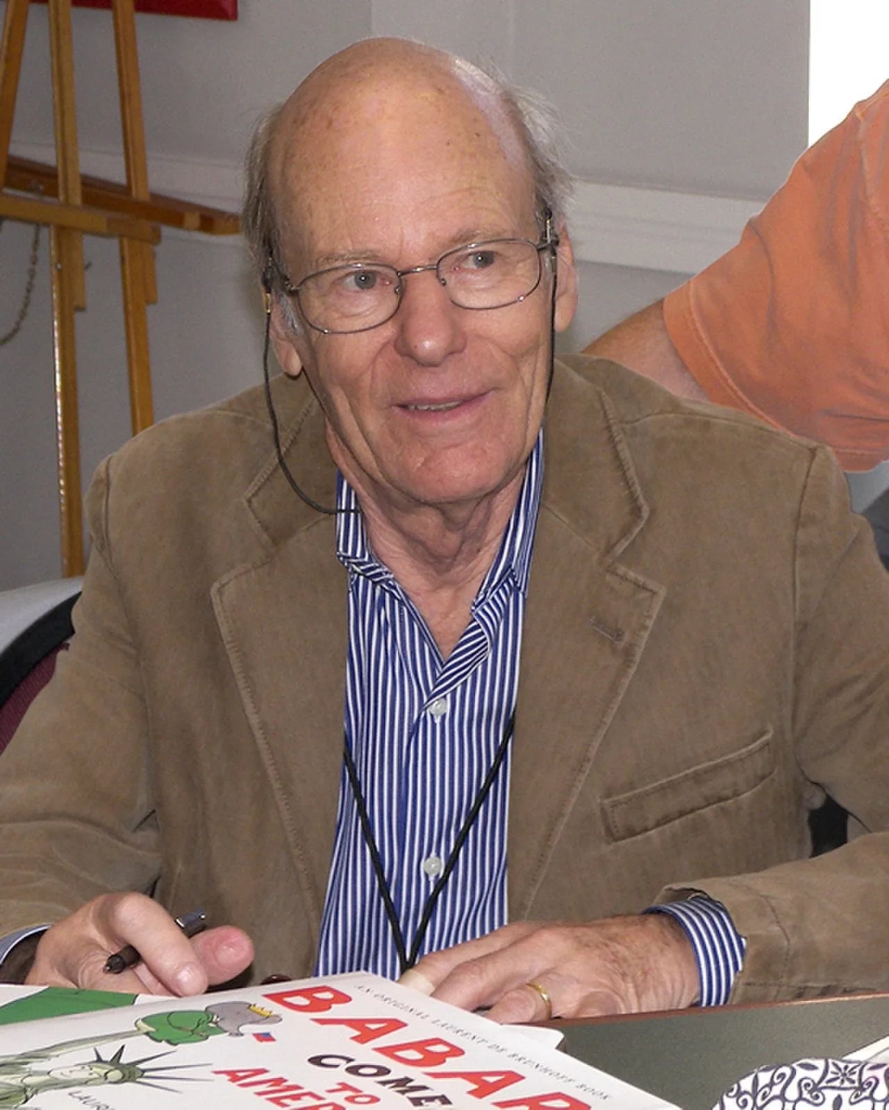 Porträt von Laurent de Brunhoff (1925–2024) – Gedenkseite
