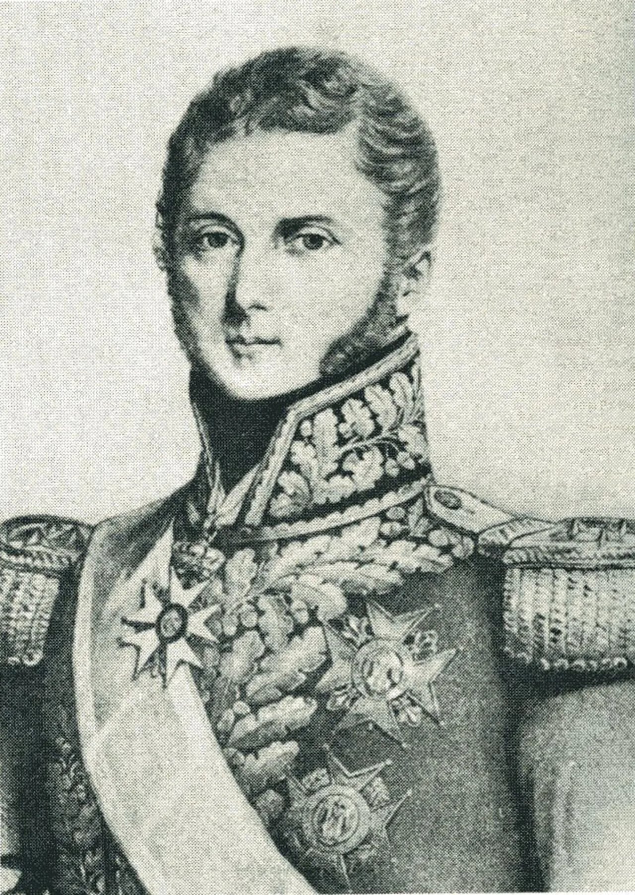 Portrait of Charles Marie Auguste de Beaumont d’Autichamp (1770–1859) – memorial page