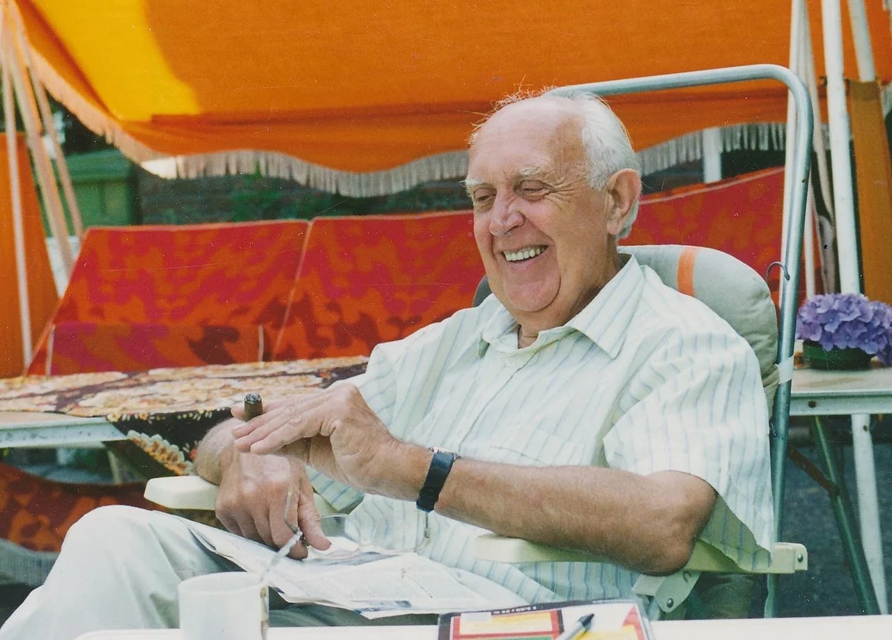 Porträt von Peter van der Velde (1918–2004) – Gedenkseite