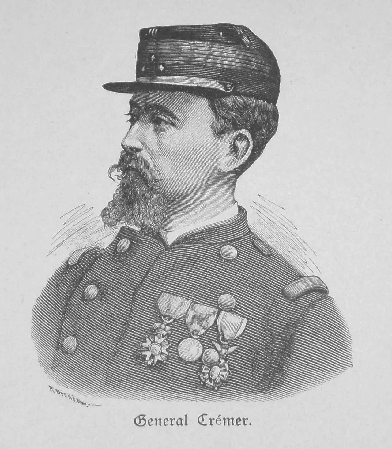 Portrait of Camille Crémer (1840–1876) – memorial page