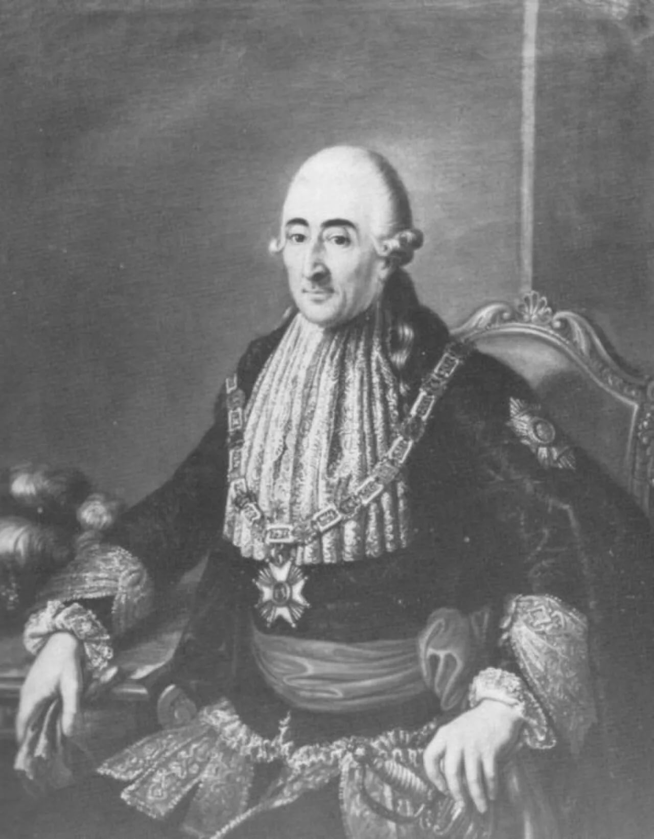 Porträt von Carl Friedrich Wilhelm (1724–1807) – Gedenkseite