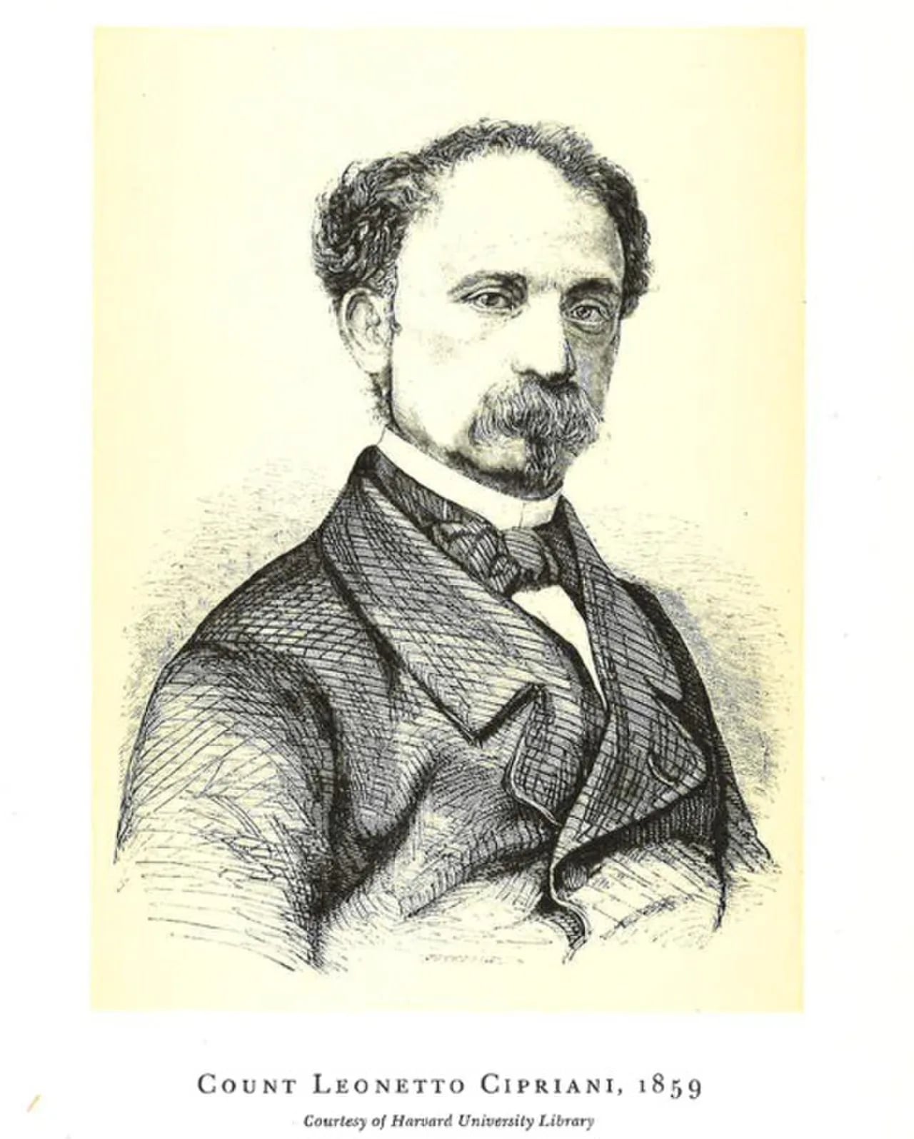 Portrait of Leonetto Cipriani (1812–1888) – memorial page