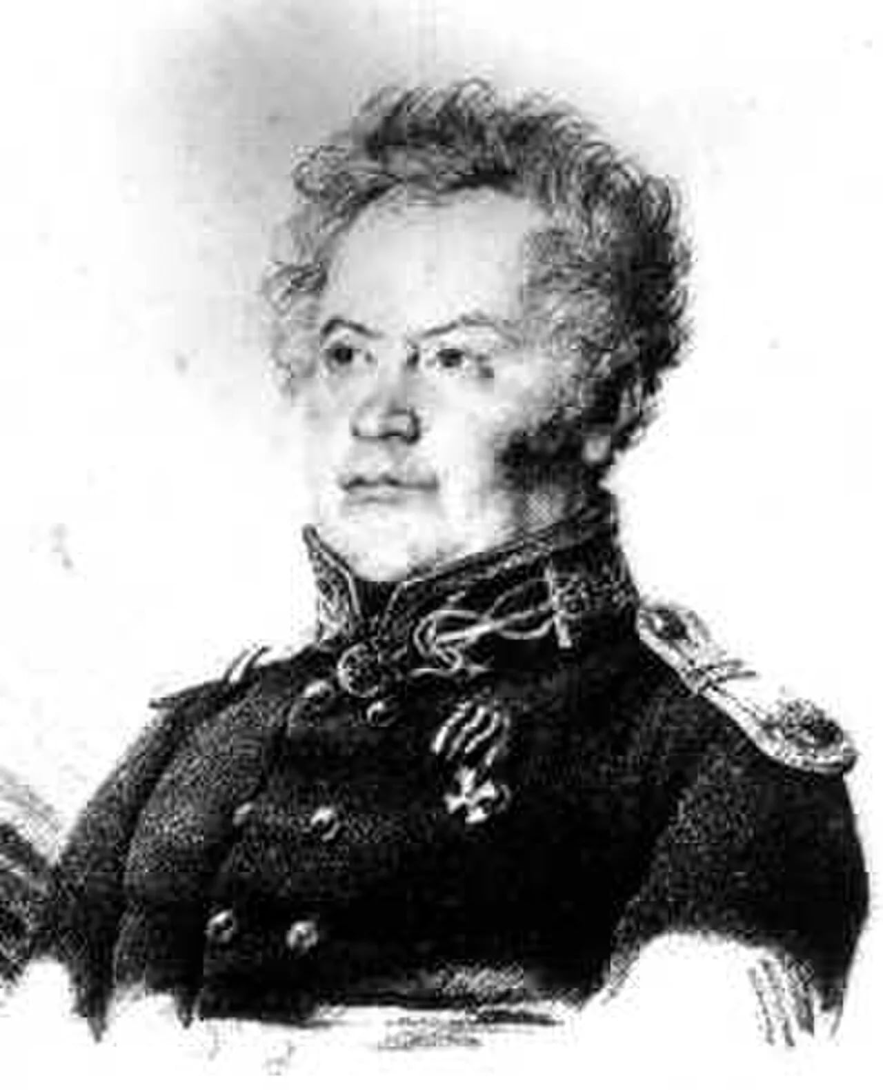 Porträt von Leonti Wassiljewitsch Spafarjew (1766–1847) – Gedenkseite