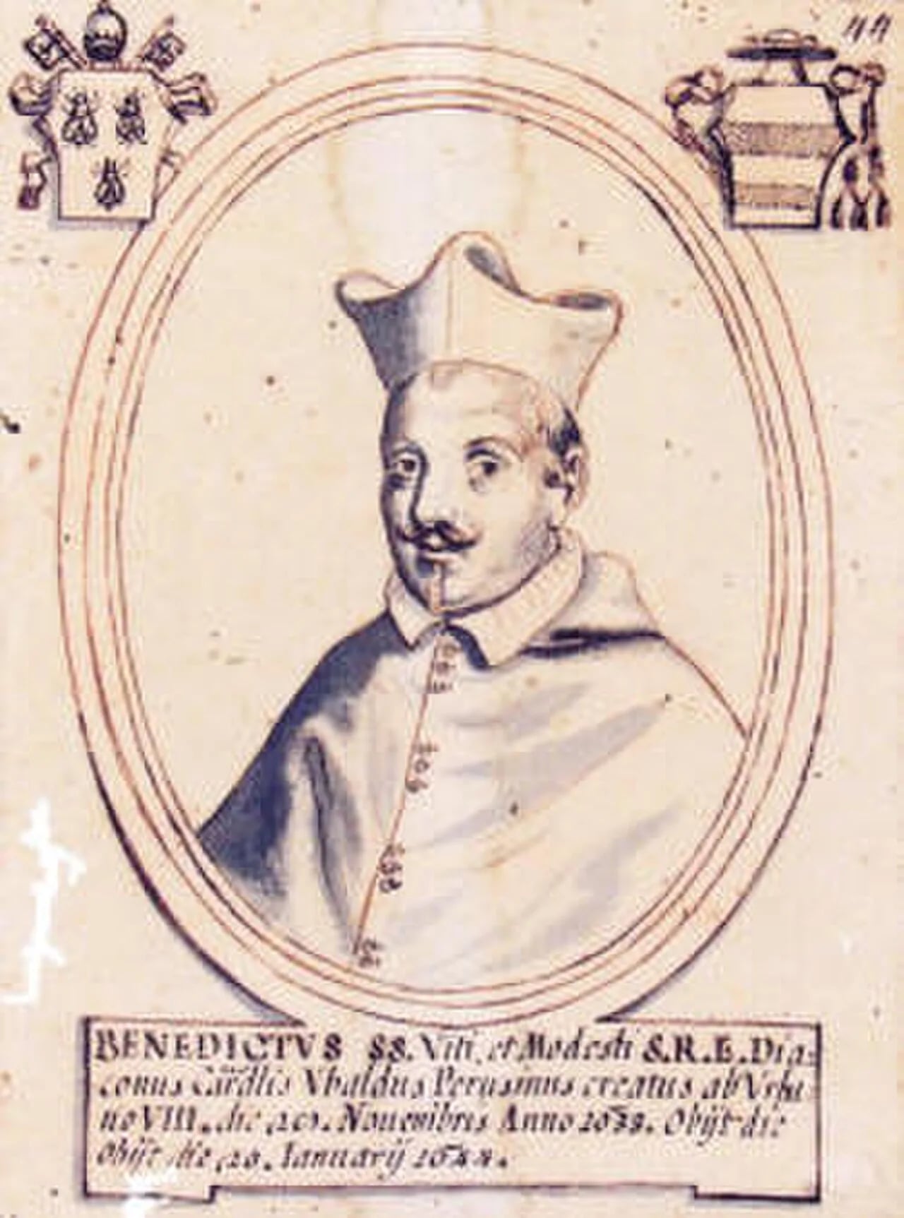 Portrait of Benedetto Ubaldi (1588–1644) – memorial page