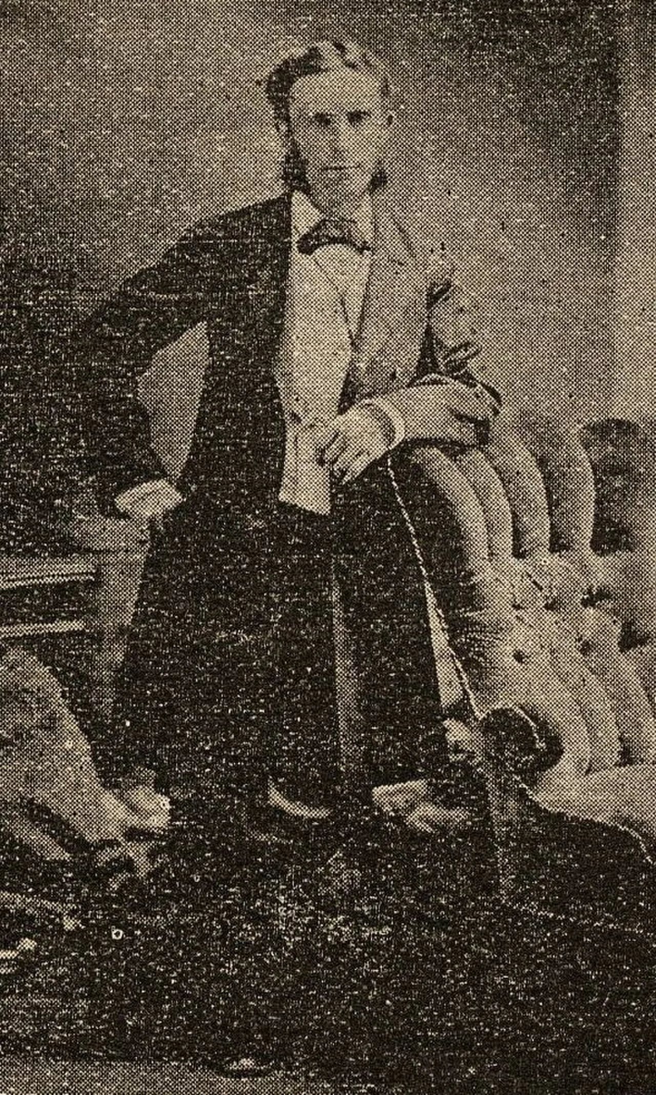 Portrait of Lewis Arthur McConville (1849–1882) – memorial page