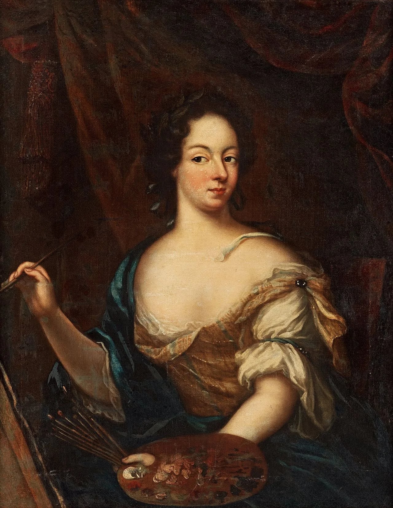 Porträt von Amalie Wilhelmine von Königsmarck (1663–1740) – Gedenkseite